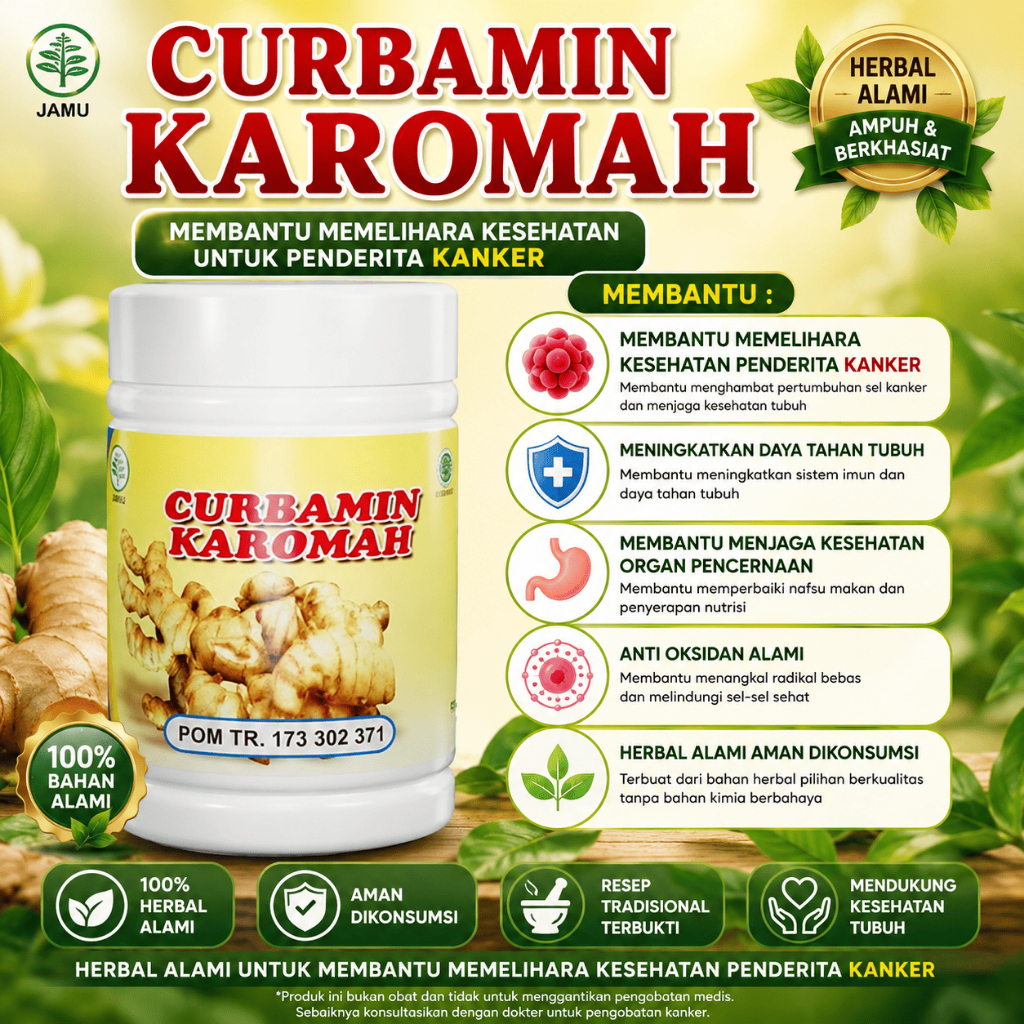 Obat Tumor Obat Kanker Ampuh Curbamin De Narure Obat Kista Benjolan Herbal Tanpa Operasi