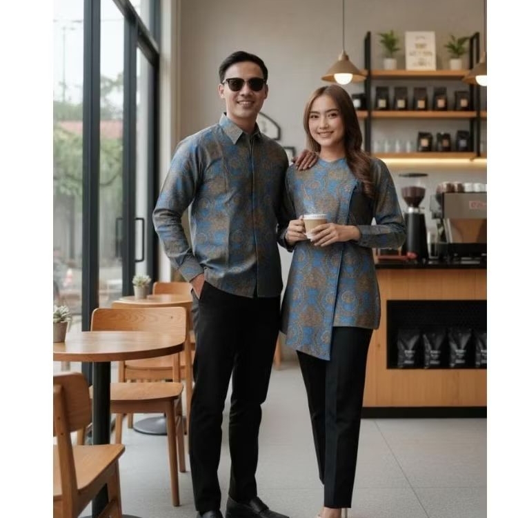 Batik Couple Motif Chelsea Atasan B