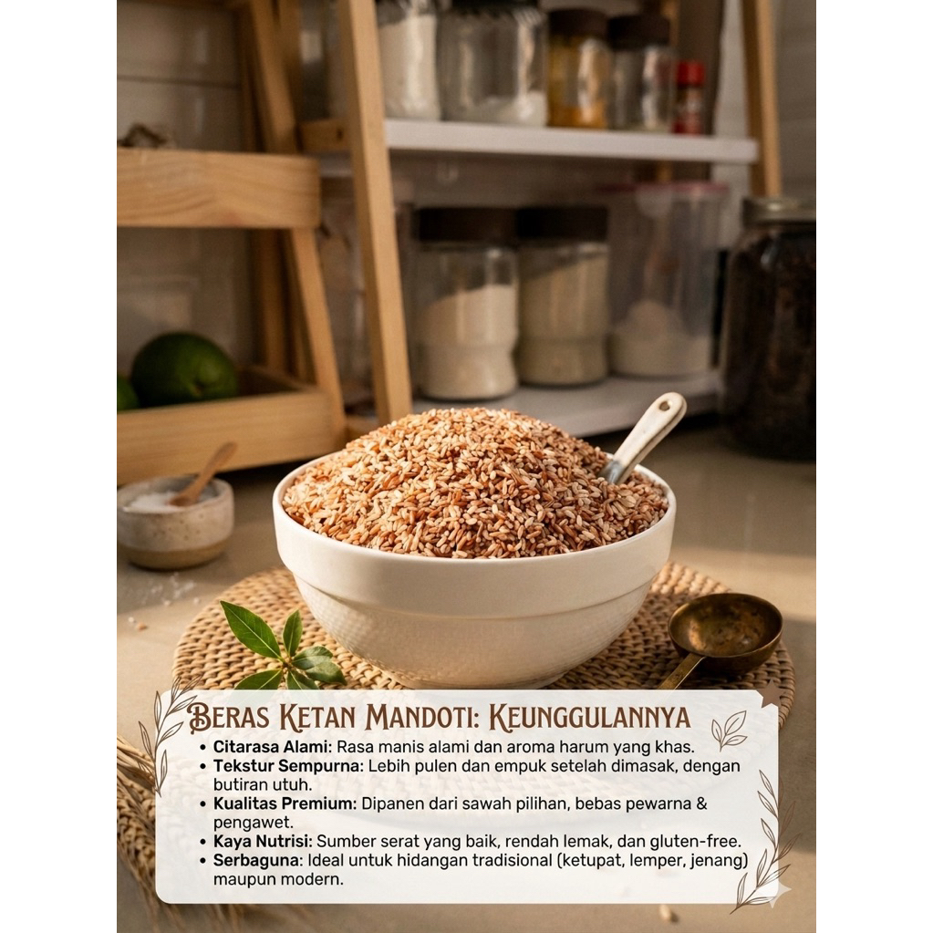 Jual Beras ketan|pulu mandoti|Kemasan 500gram|kemasan vacum | Shopee ...