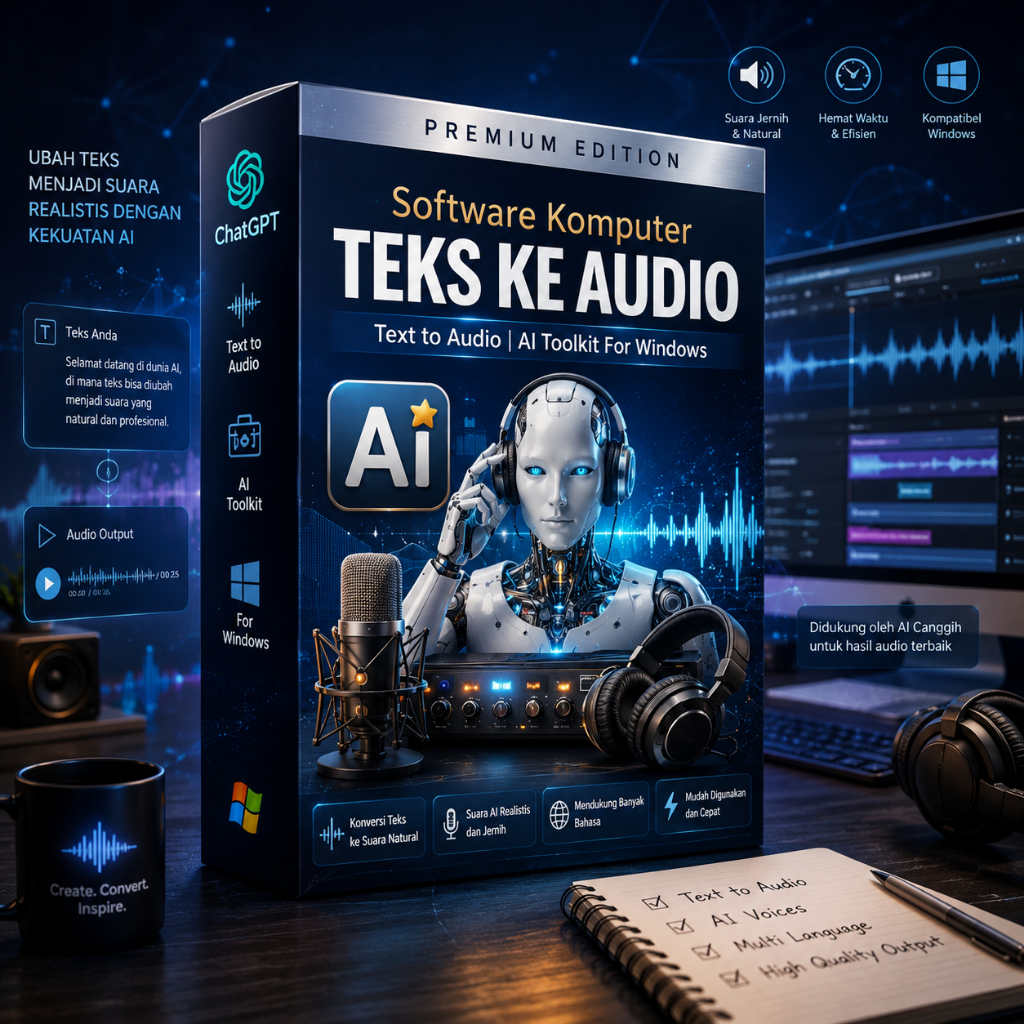 Software Komputer - Teks ke Audio Text to Audio | AI Toolkit For Windows