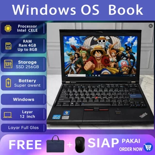 Laptop Lenovo ThinkPad X230 T430 T460S  T480S  E590 T590   Core i3 i5 i7 | RAM 4GB 8GB SSD | Mulus Bergaransi| IPS Display | US Keyboard Backlight | Mulus Original