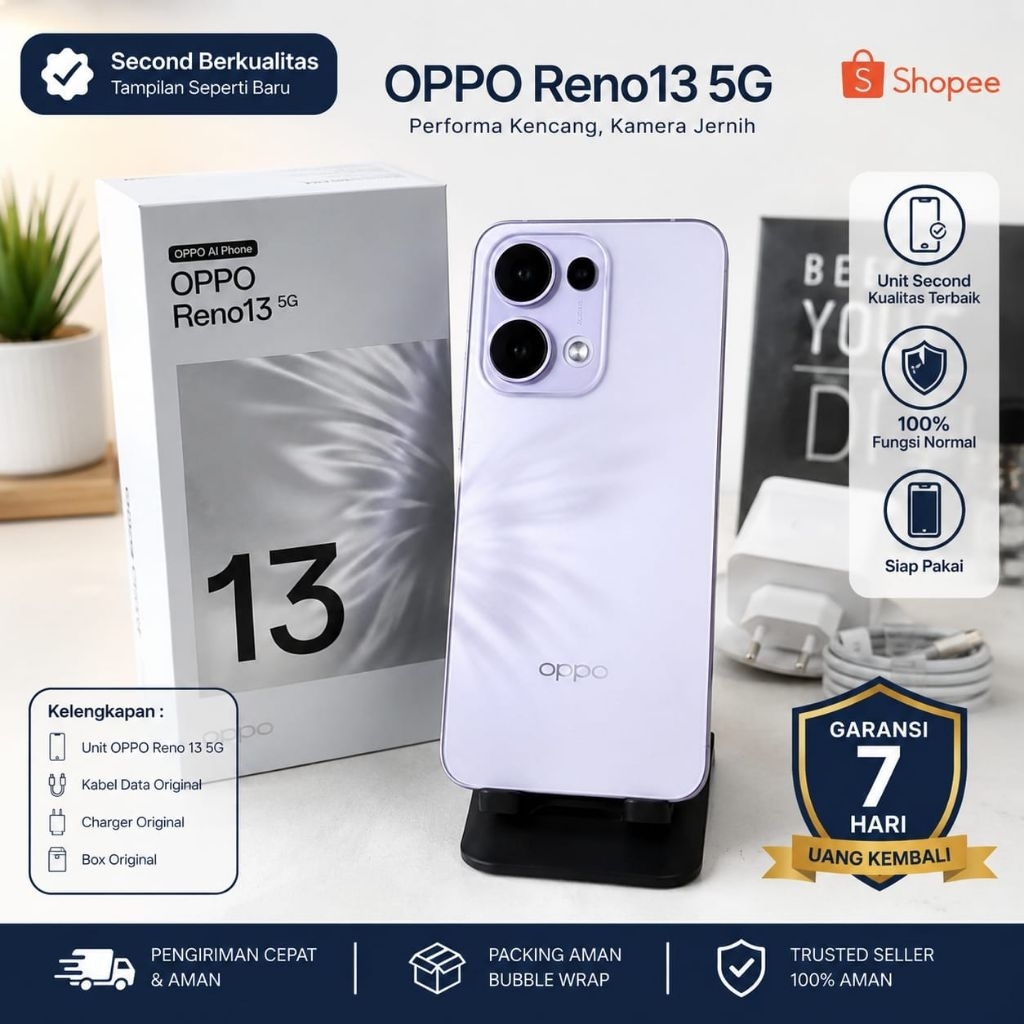 Jual Oppo Reno 13 Indonesia Terlengkap & Harga Terbaru Juli 2026 ...