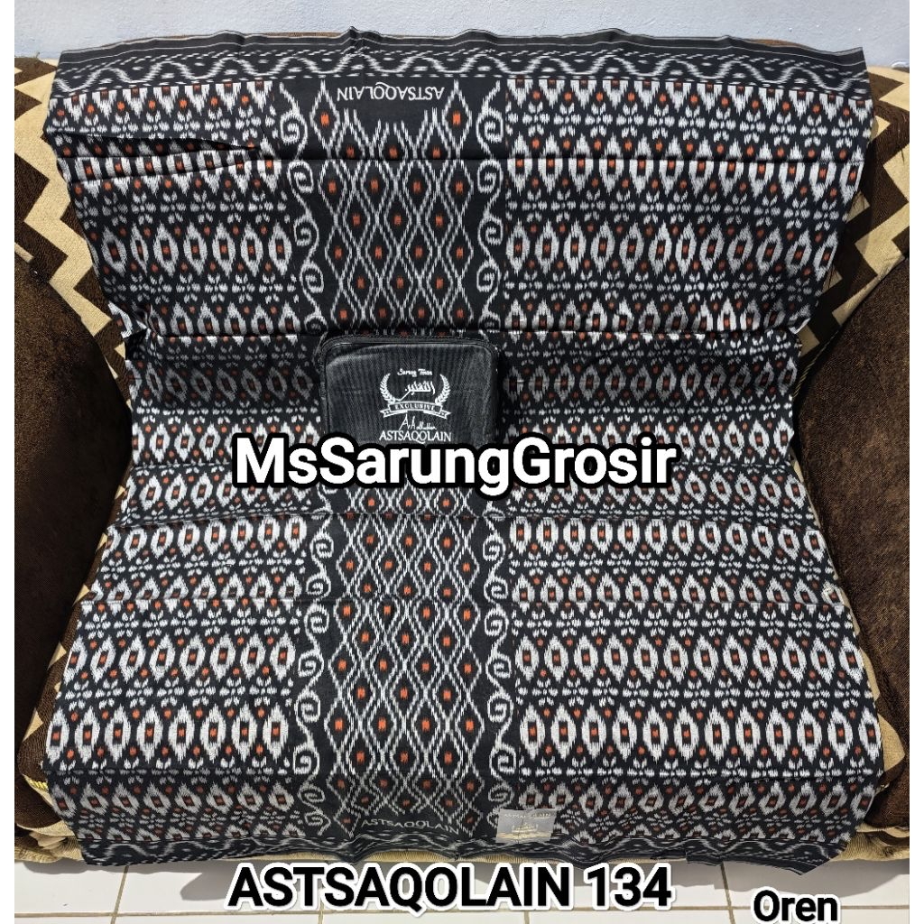 Sarung Astsaqolain Motif Kawung , Galaxy, Glalmoor & Jasmine Bahan Rayon