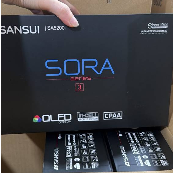 Head Unit Sansui Sora 4/64 OS 12 QLED INCELL Android mobil