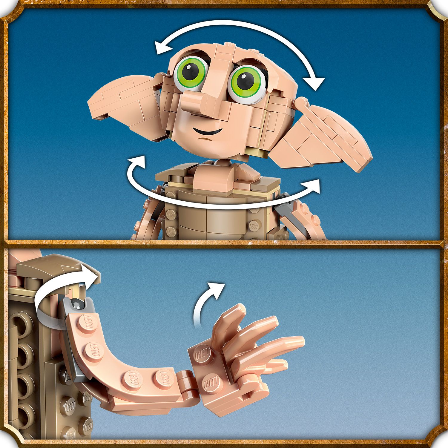 Jual LEGO Harry Potter 76421 Dobby the House-Elf (403 Pieces), Mainan ...