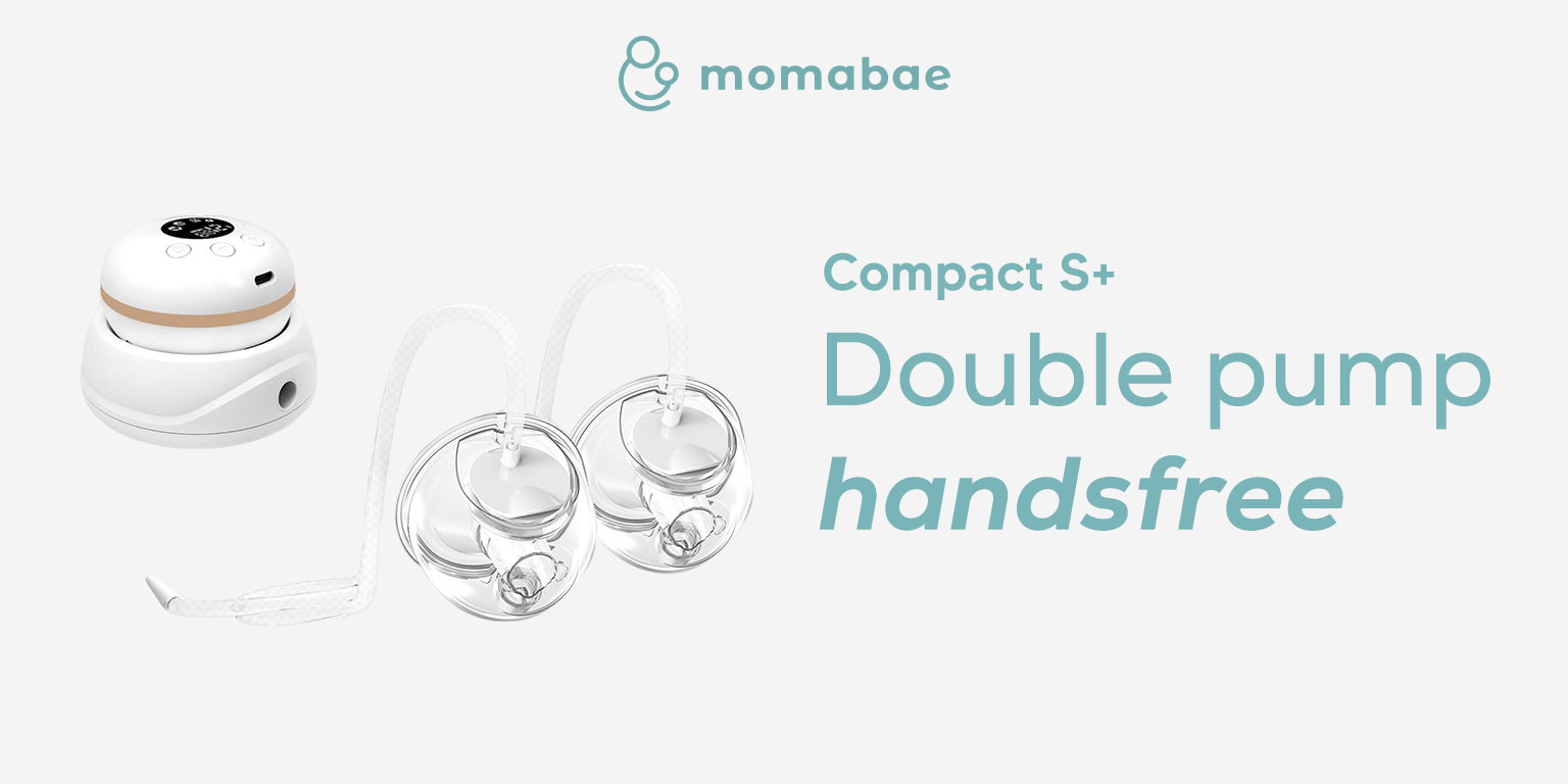 Jual MOMABAE – COMPACT S+ – 2 IN 1 Handsfree Breast Pump / Pompa ASI ...