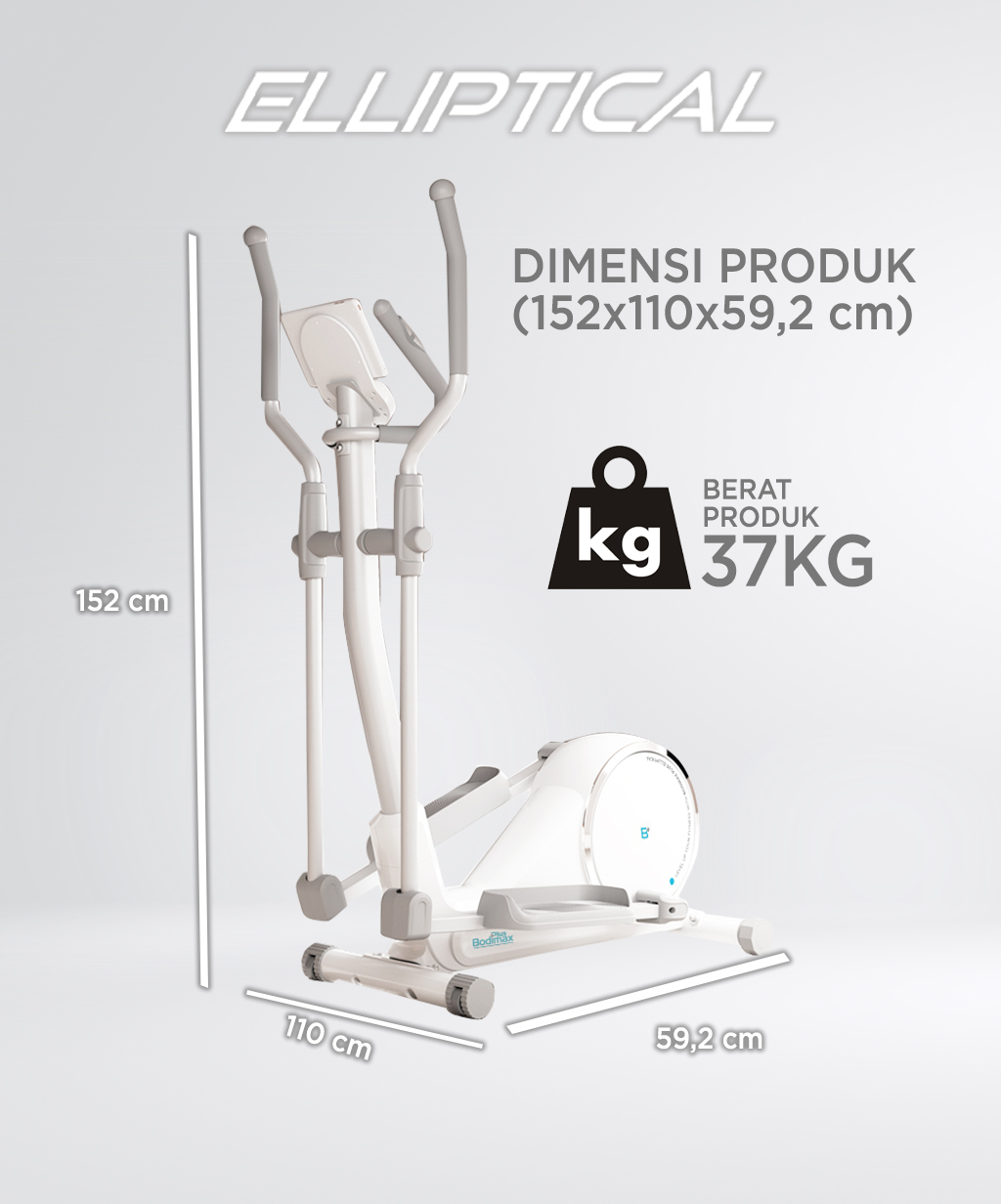 BODIMAX PLUS ELLIPTICAL TRAINER