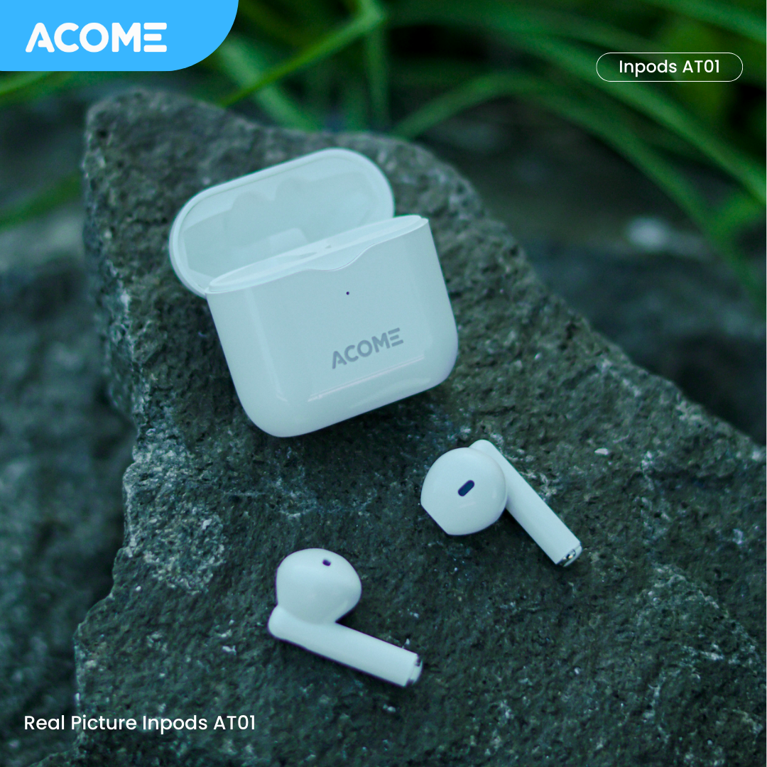 Jual Acome TWS Bluetooth 5.3 Headset Earphone IPX4 Waterproof 3 Gram ...