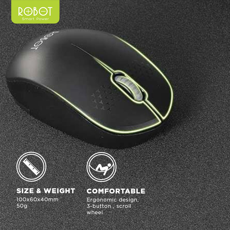 Jual Robot Mouse Wireless Tanpa Kabel Untuk Laptop Pc M Optical Usb G Original Garansi