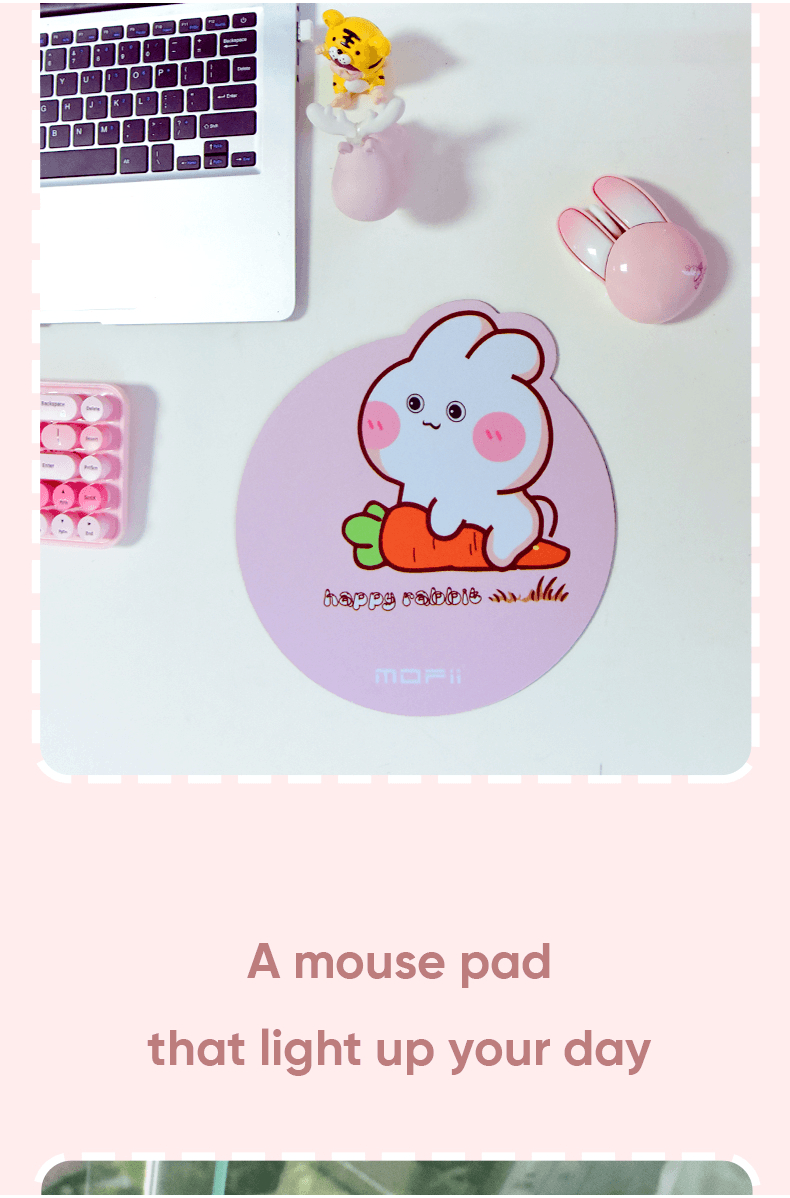 Jual MOFii Mouse Pad 24*23MM Cute Rabbit | Shopee Indonesia
