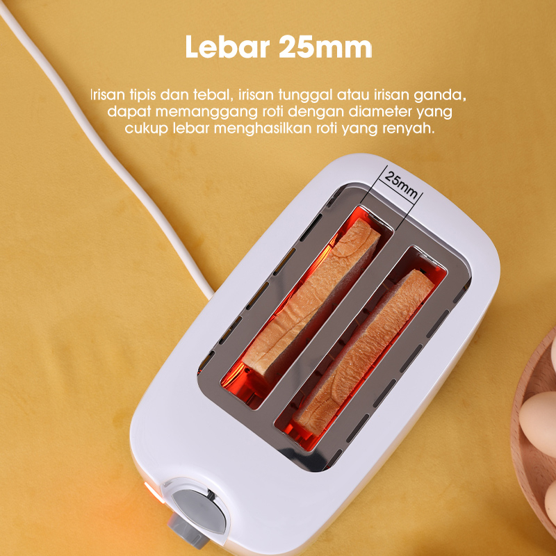 Jual SAMONO 500W Toaster Pemanggang Roti Listrik Bread Toaster 7 ...