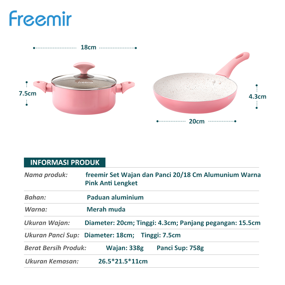 Jual Live Special Buy Get Freemir Wajan Teflon Sakura Series Cm Mpasi Approve Anti