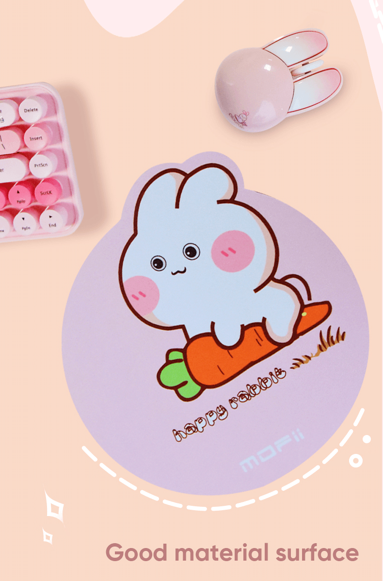 Jual MOFii Mouse Pad 24*23MM Cute Rabbit | Shopee Indonesia