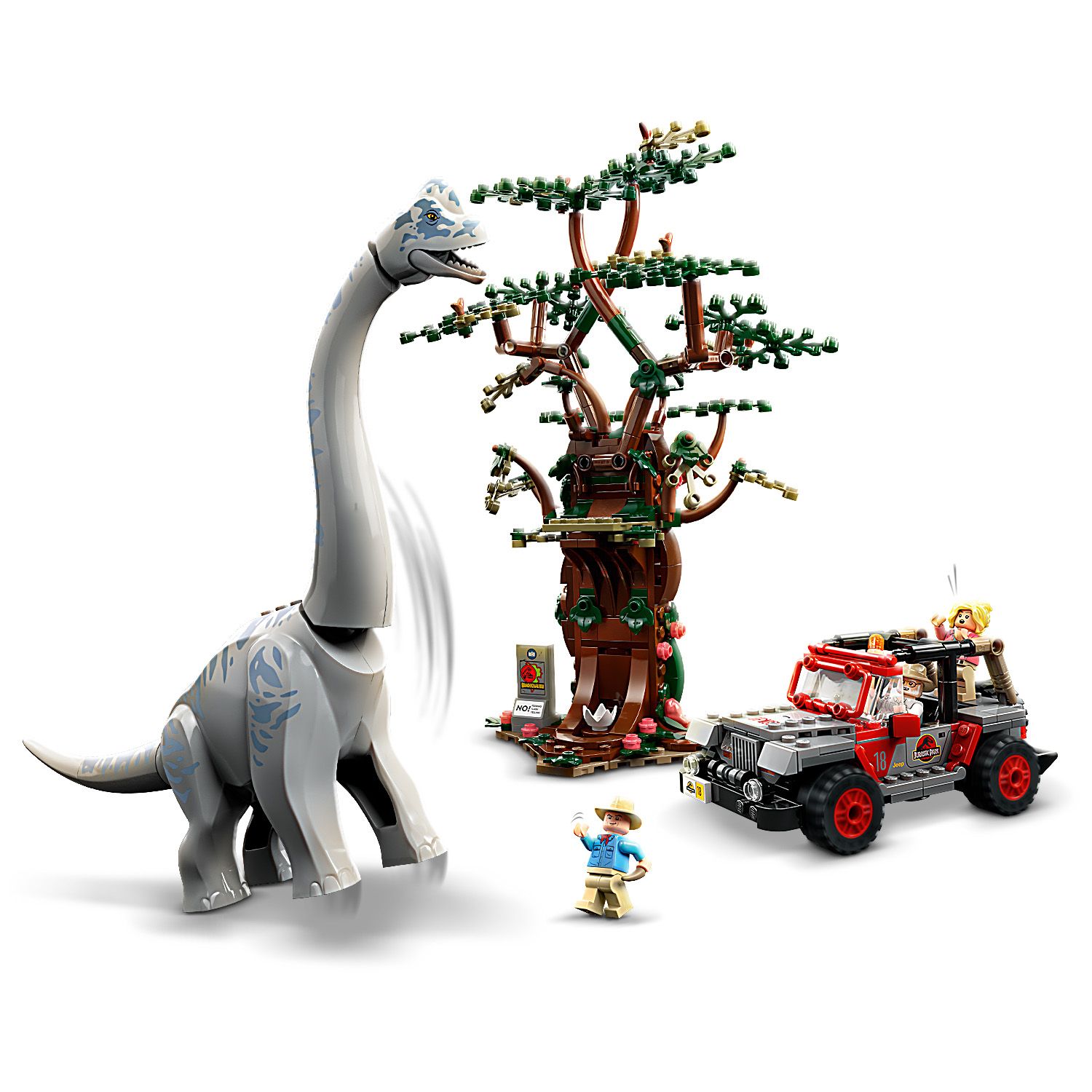 Jual LEGO Jurassic World 76960 Brachiosaurus Discovery Building