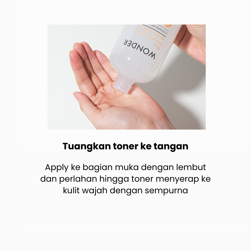Jual TONY MOLY Wonder Rice Smoothing Toner 200ml | 500ml | Shopee Indonesia