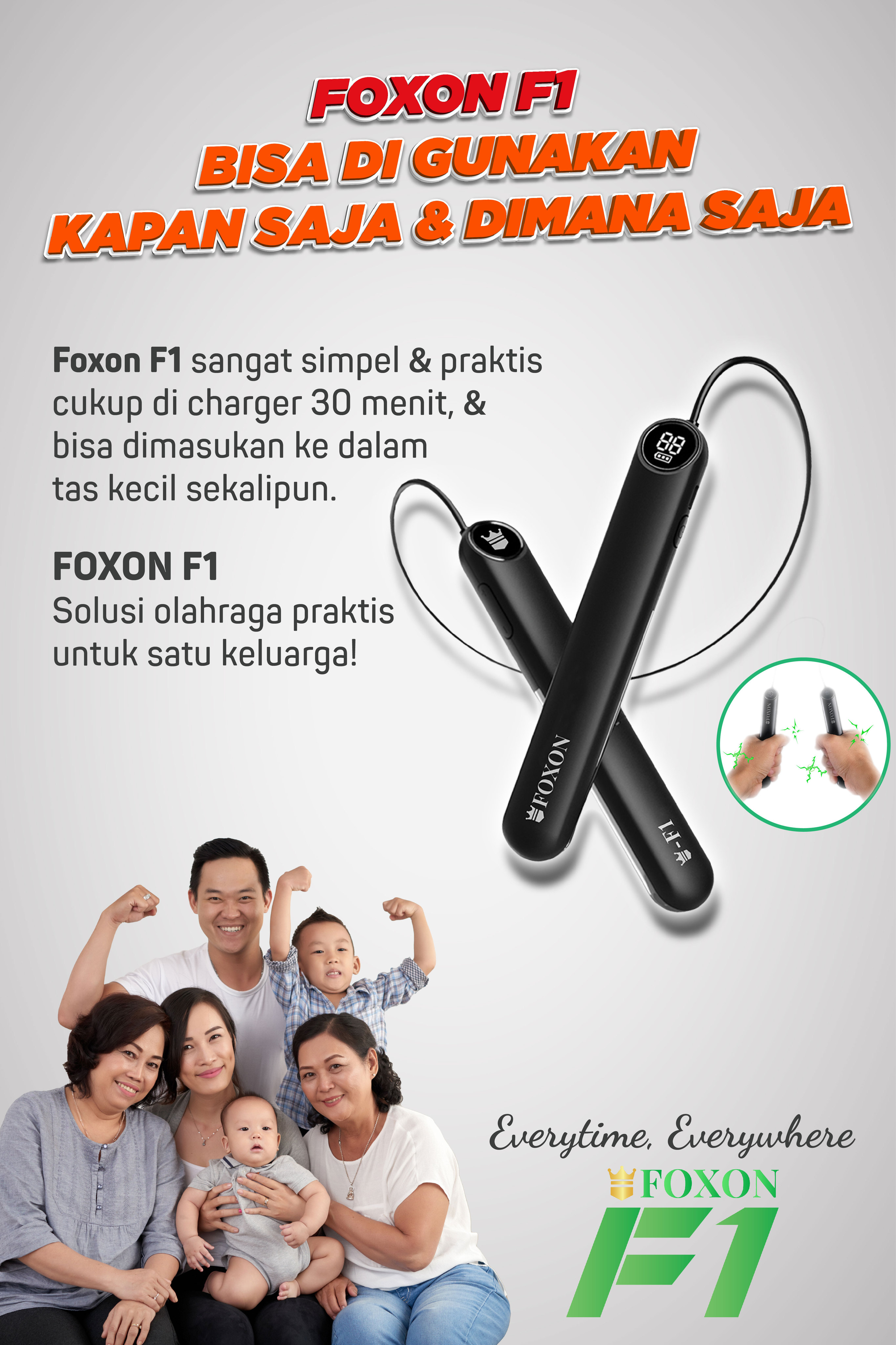 Jual Foxon F1 - Electrical Muscle Stimulation | Shopee Indonesia