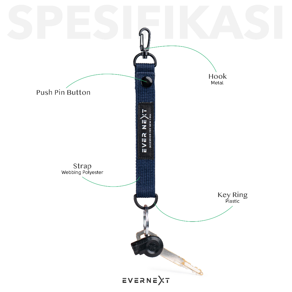 Jual Evernext - Keychain Zenith Gantungan Kunci Pria Aksesories Tas ...