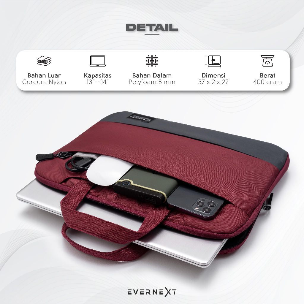 Jual Evernext - Tas Jinjing Laptop Soft Case Laptop Haiden Cover ...