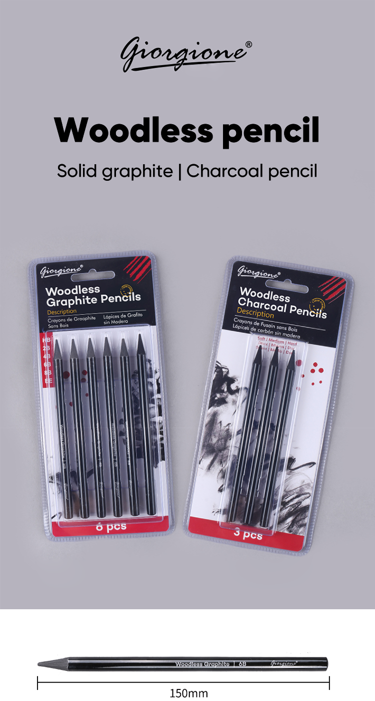Jual Giorgione Pensil Grafit Pensil Berkarbonasi Graphite Pencil ...