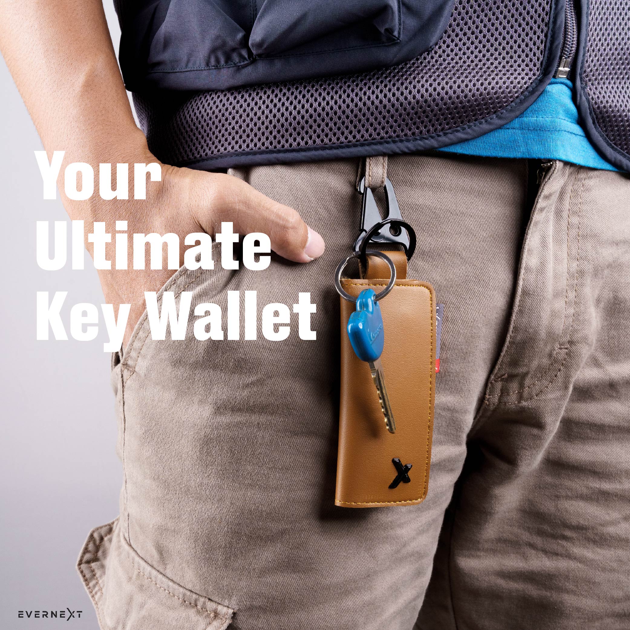 Jual Evernext - Dompet Kunci Kendaraan Key Wallet Zero Gantungan Kunci ...