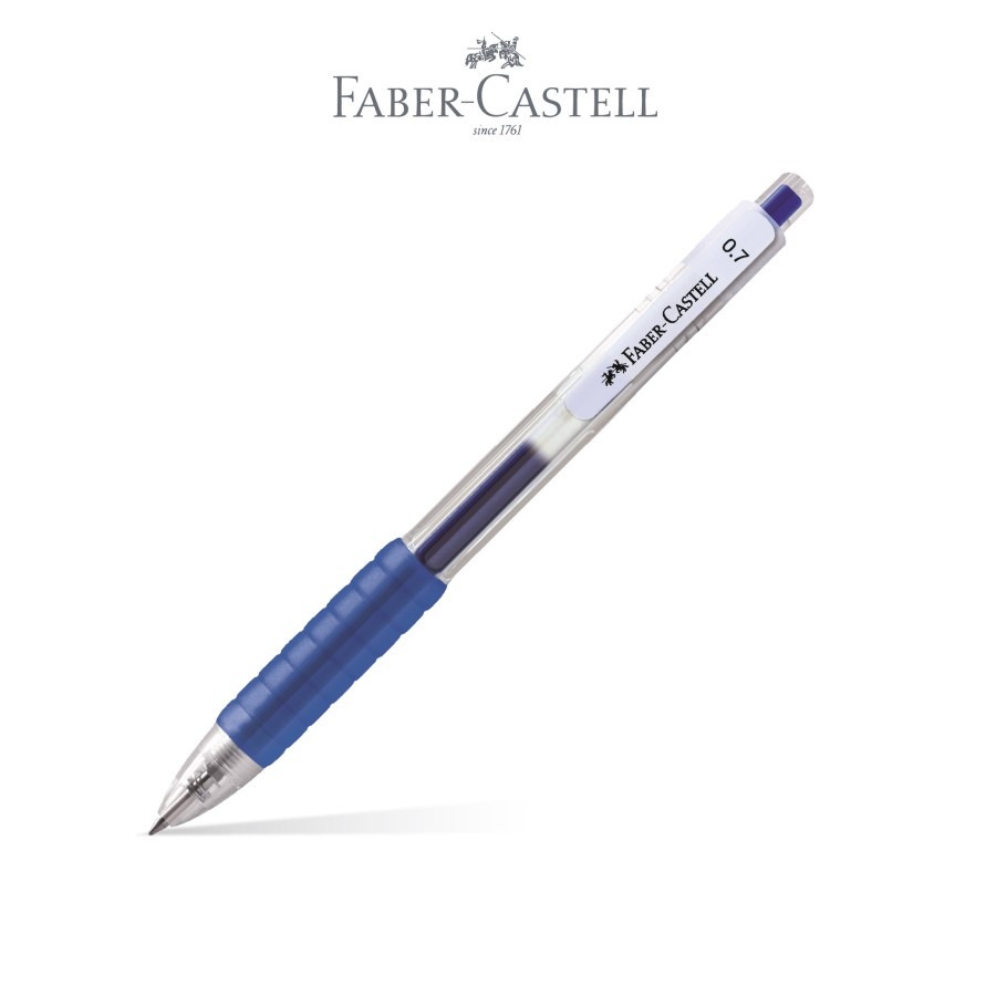 Jual Faber-Castell Fast Gel Ballpoint Blue Ink 0.7mm | Shopee Indonesia