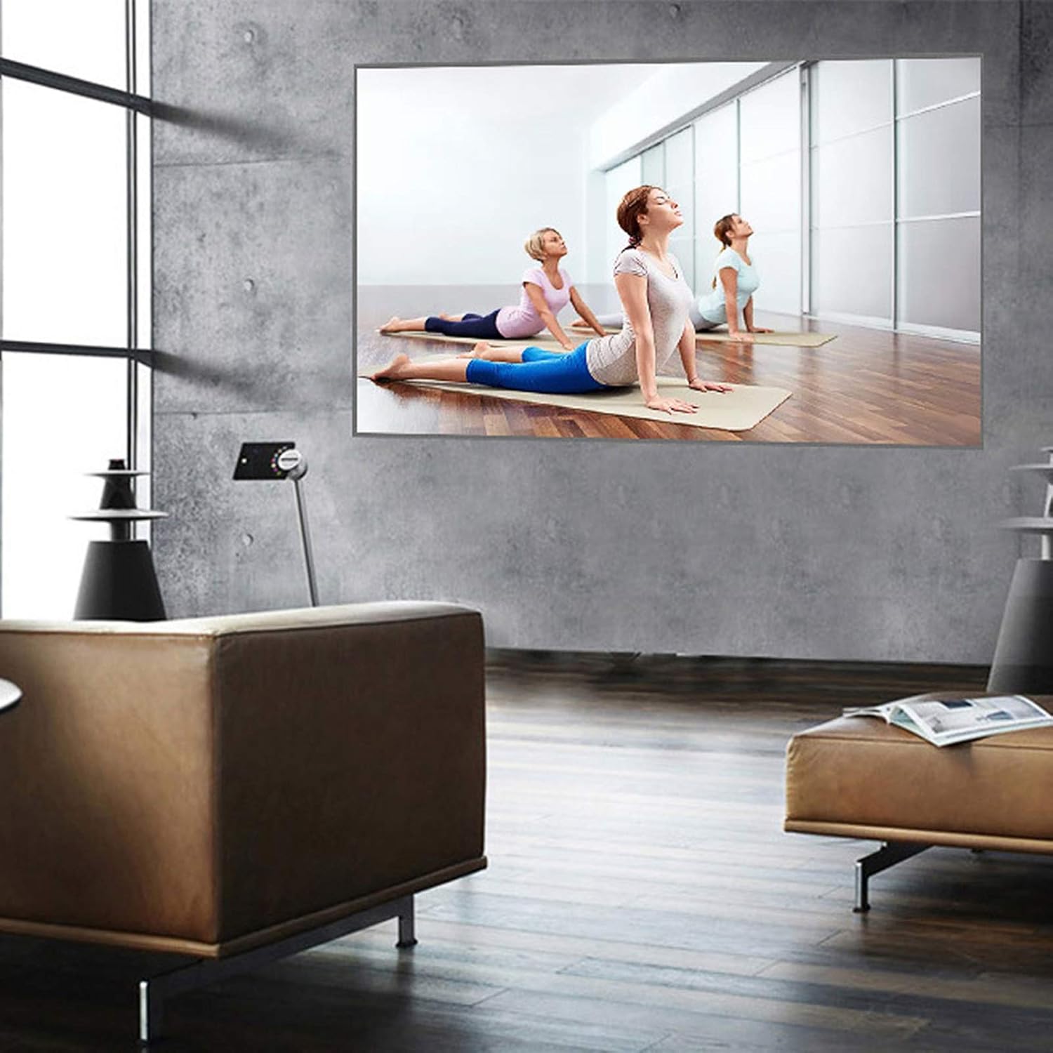 Jual EZZRALE Layar Proyektor Reflective Screen 80 Inch | 100 Inch | 120 ...