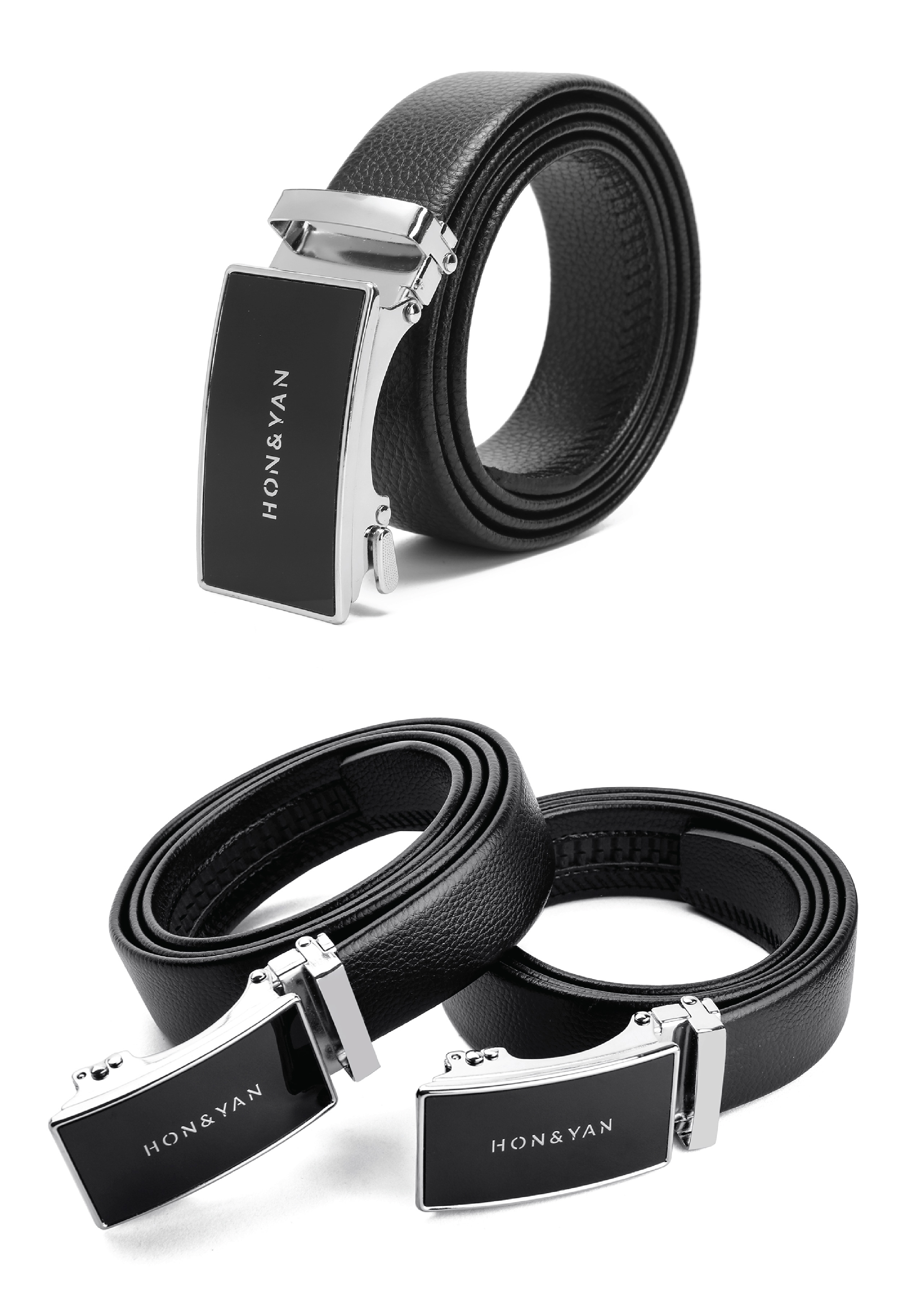 Jual HONYAN Gift Set Dompet Pria Dan Ikat Pinggang Pria Black Belt ...