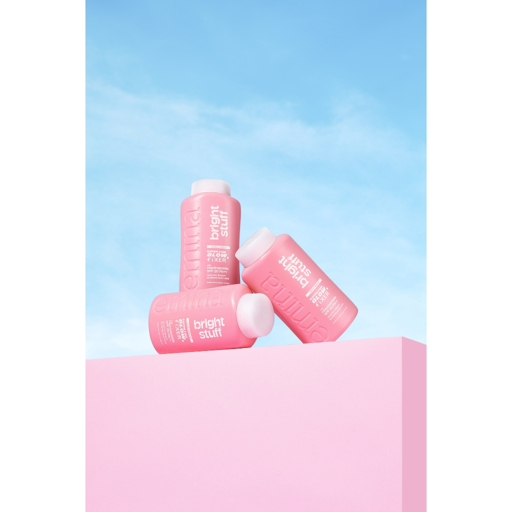 Jual Emina Bright Stuff Loose Powder 55 g - Bedak Tabur Cerah Instan ...