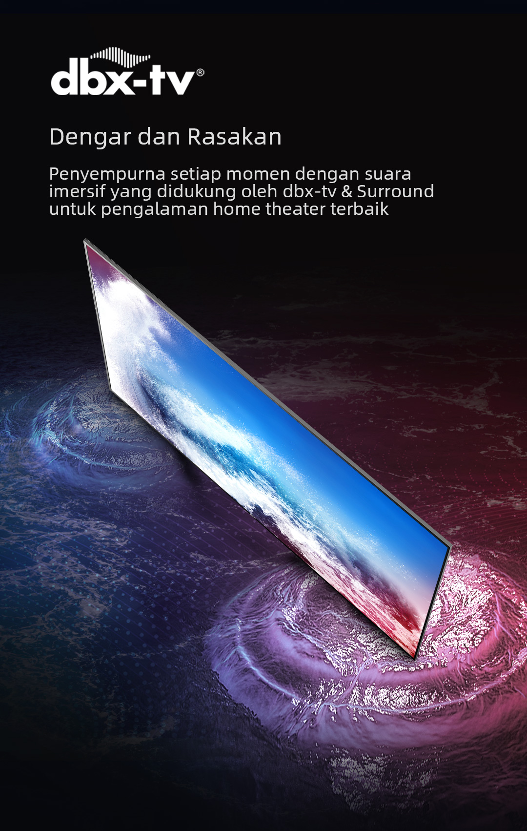 Jual 【Beli TV Gratis TV】Google TV Changhong 75 Inch 4K UHD Smart