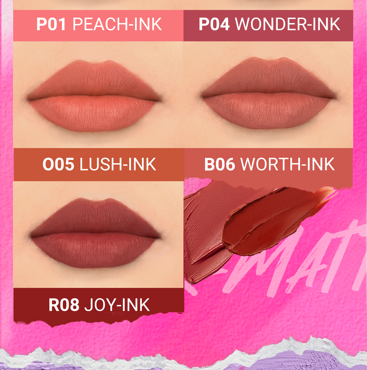 Jual Dazzle Me Ink Matte Lip Cream/Lip Velvet | Shopee Indonesia