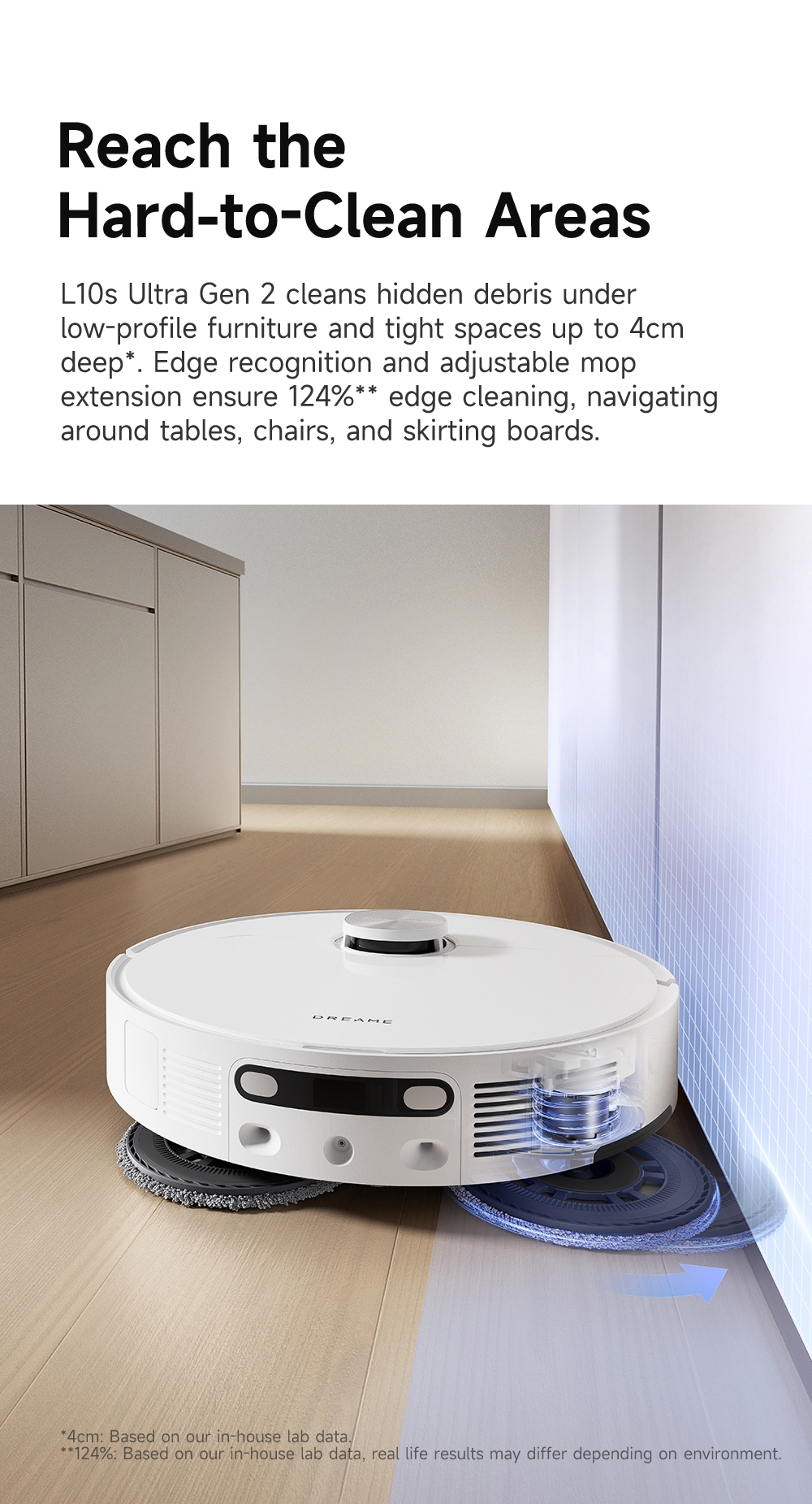 Jual Dreame L10s Ultra Gen 2 MopExtend RoboSwing 3.0 10,000Pa