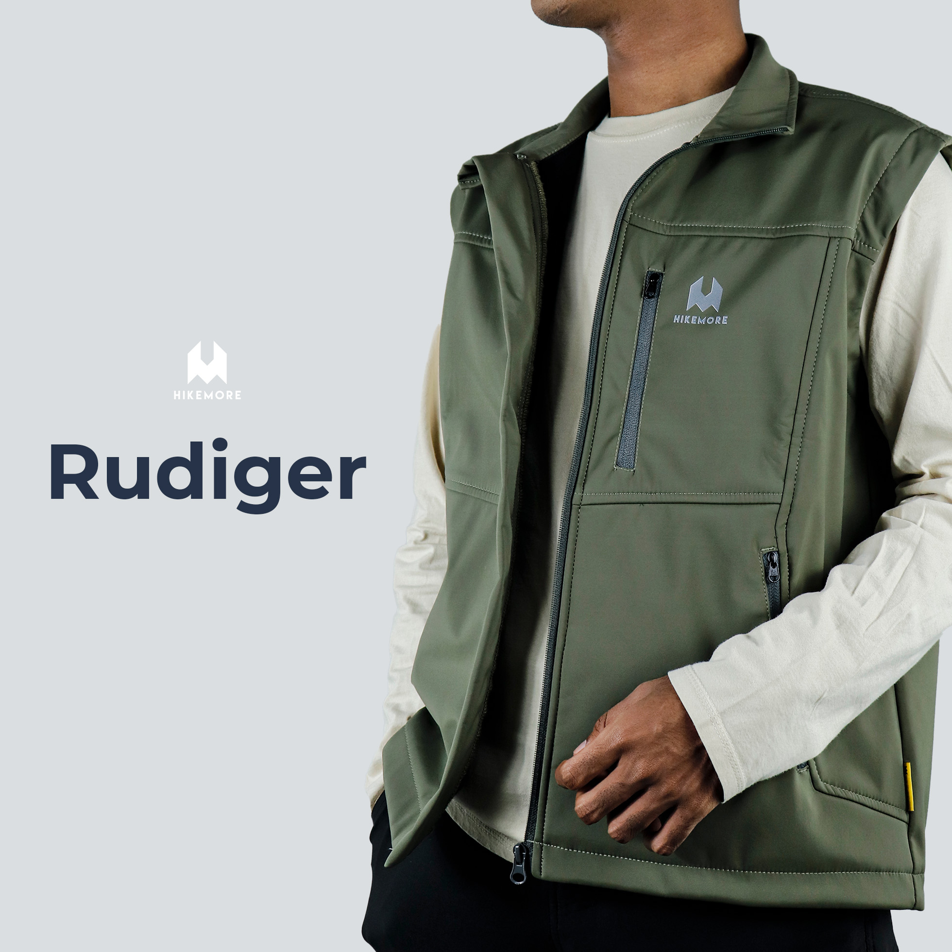 Jual Hikemore Jaket Rompi Motor Pria Vest Rudiger Original | Shopee ...