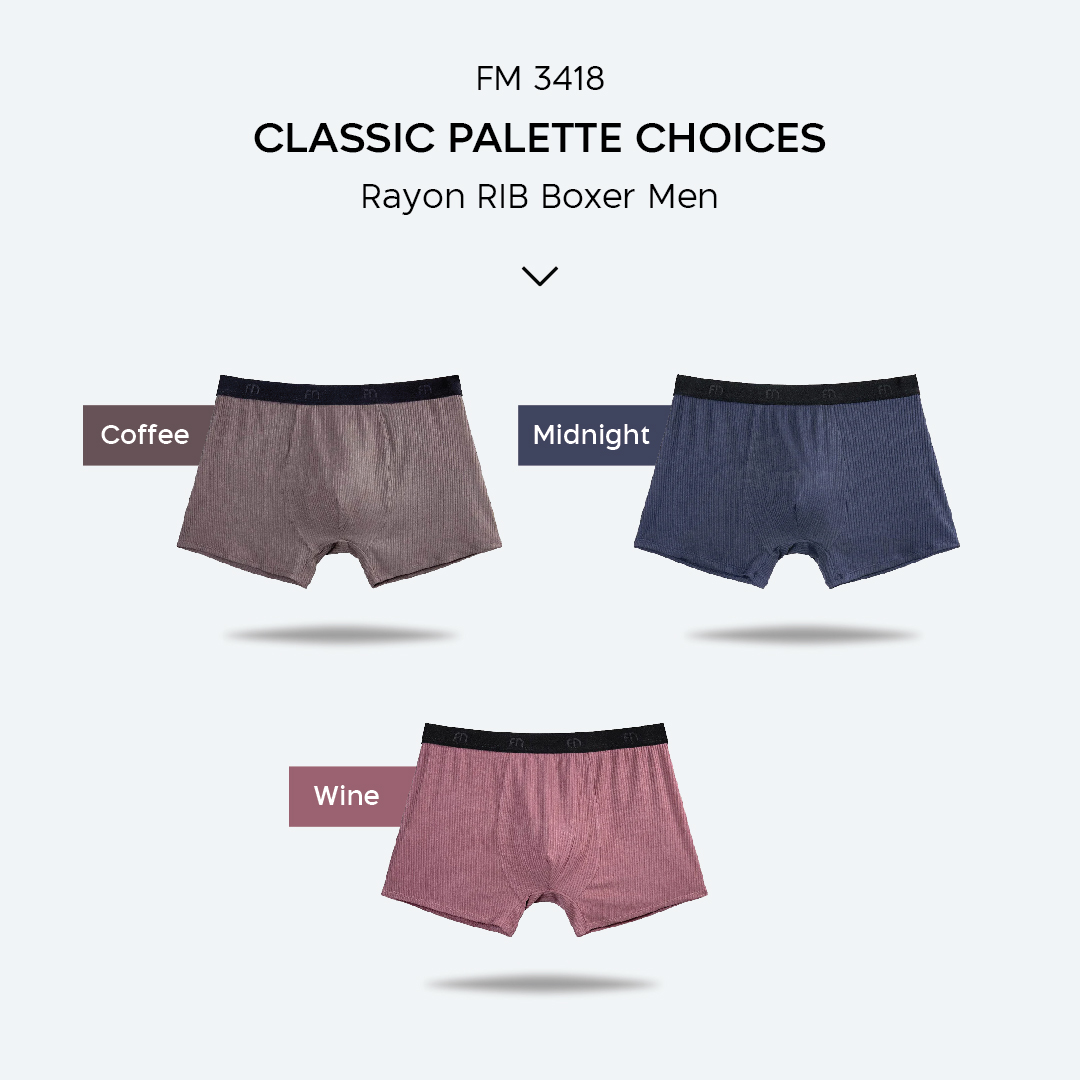 Jual Flyman Rayon Boxer 2 pcs FM 3418 | Shopee Indonesia