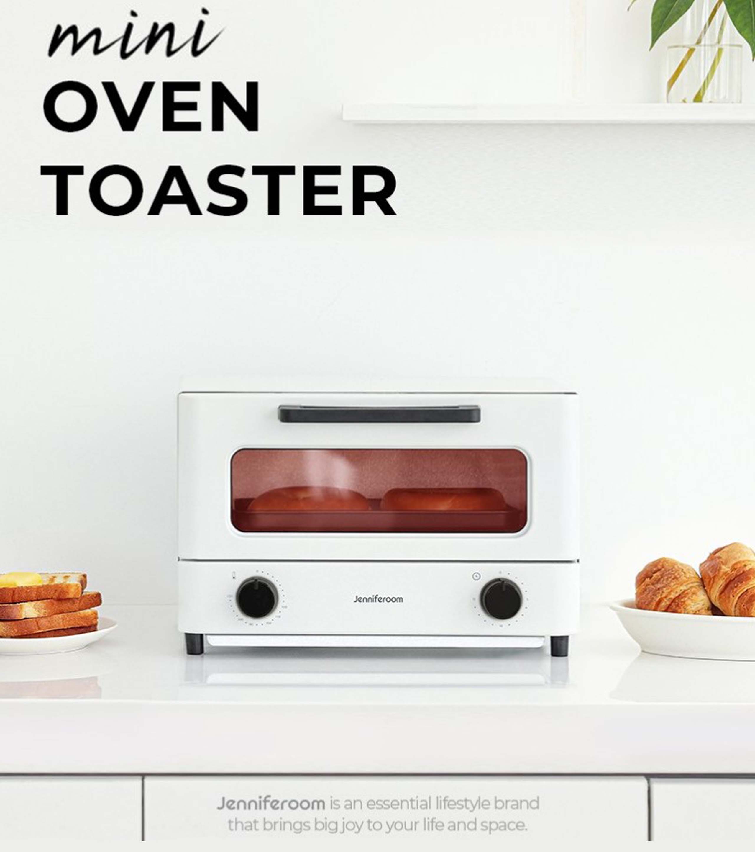 Jual Jenniferoom by LocknLock Compact Oven Toaster 12L JR-OT12WB ...