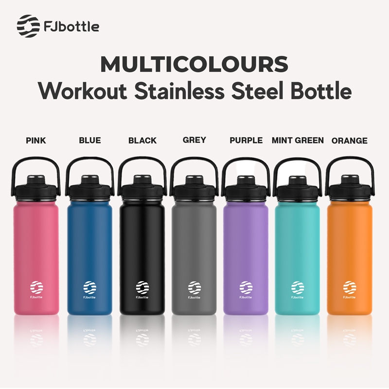 Jual FJbottle - SR2120 Botol Minum Tumbler Olahraga Stainless Steel 304 ...