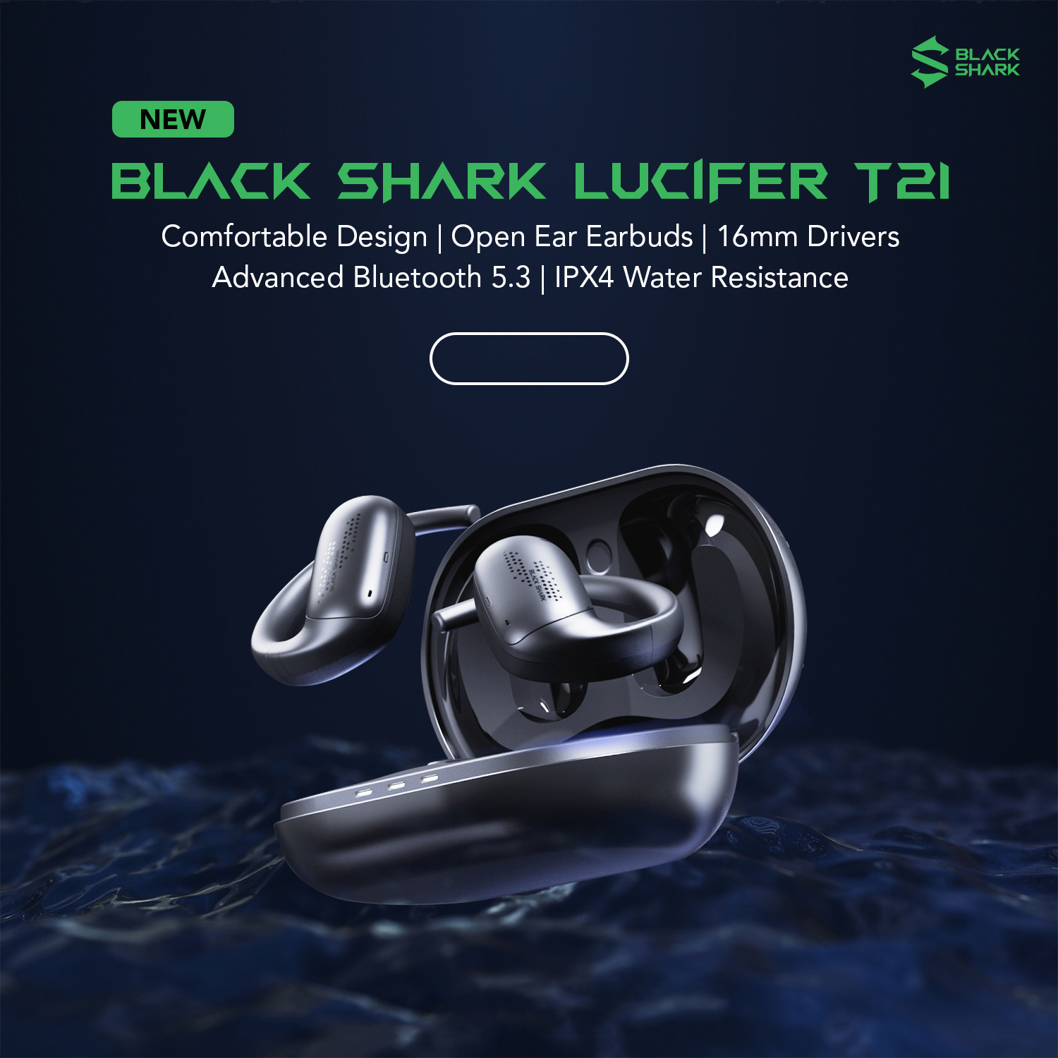 Jual Black Shark Lucifer T21 Noise Cancelling Mic Open