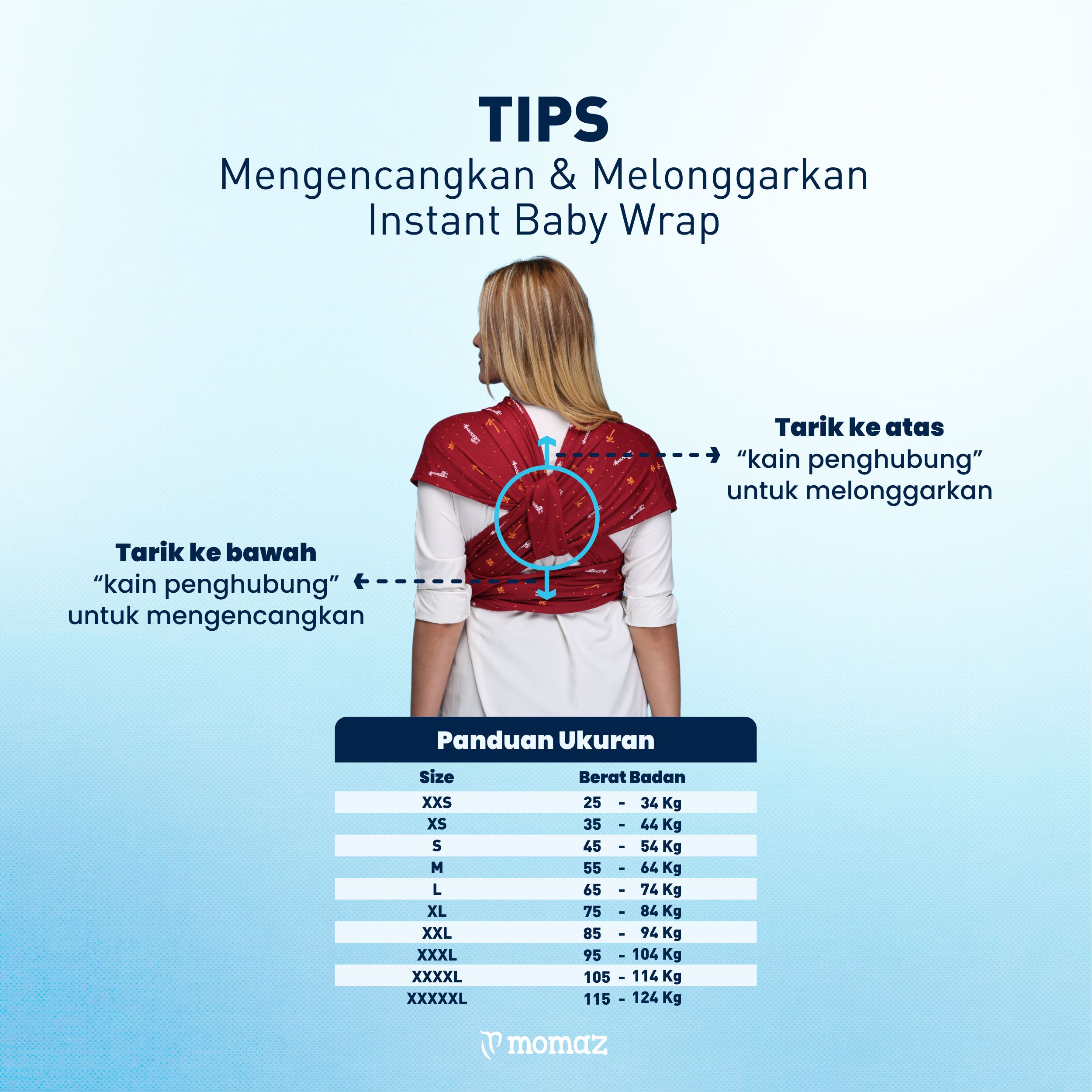 Jual Momaz Gendongan M shape Buy 1 Get 1 Gendongan Bayi Samping