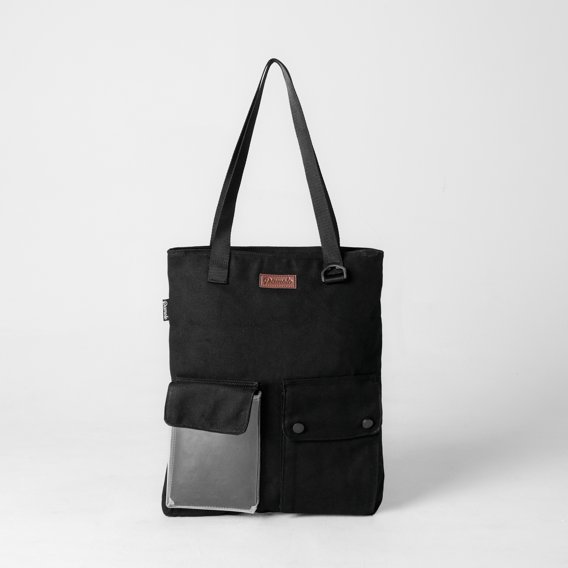 Jual Pamole - Totebag Bahan Kanvas Penutup Resleting - Carry Series ...