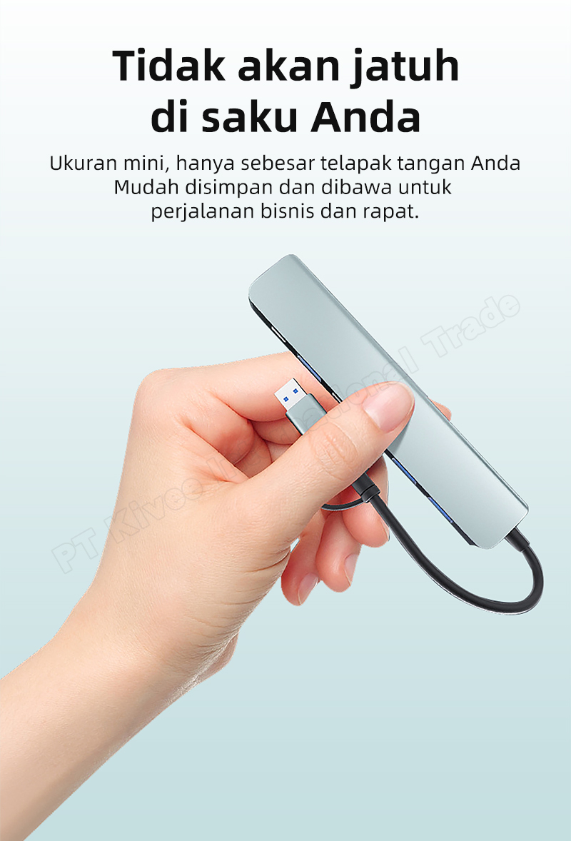 Jual (HOT)BASIKE USB HUB 3.0 Card Reader 8 in 2 USB Type C 5Gbps High ...