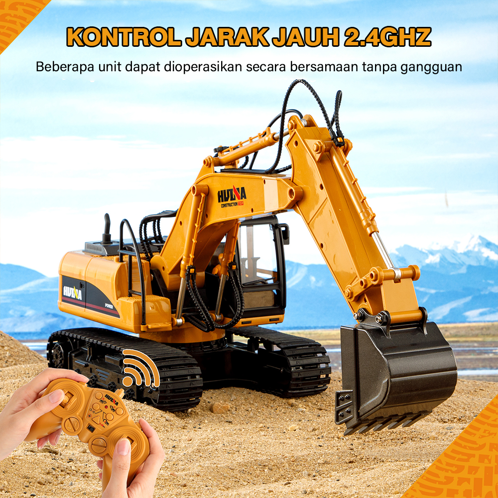 Jual Tatajoy Eskavator Remote Control Besar 15 Channel 3-in-1 ...