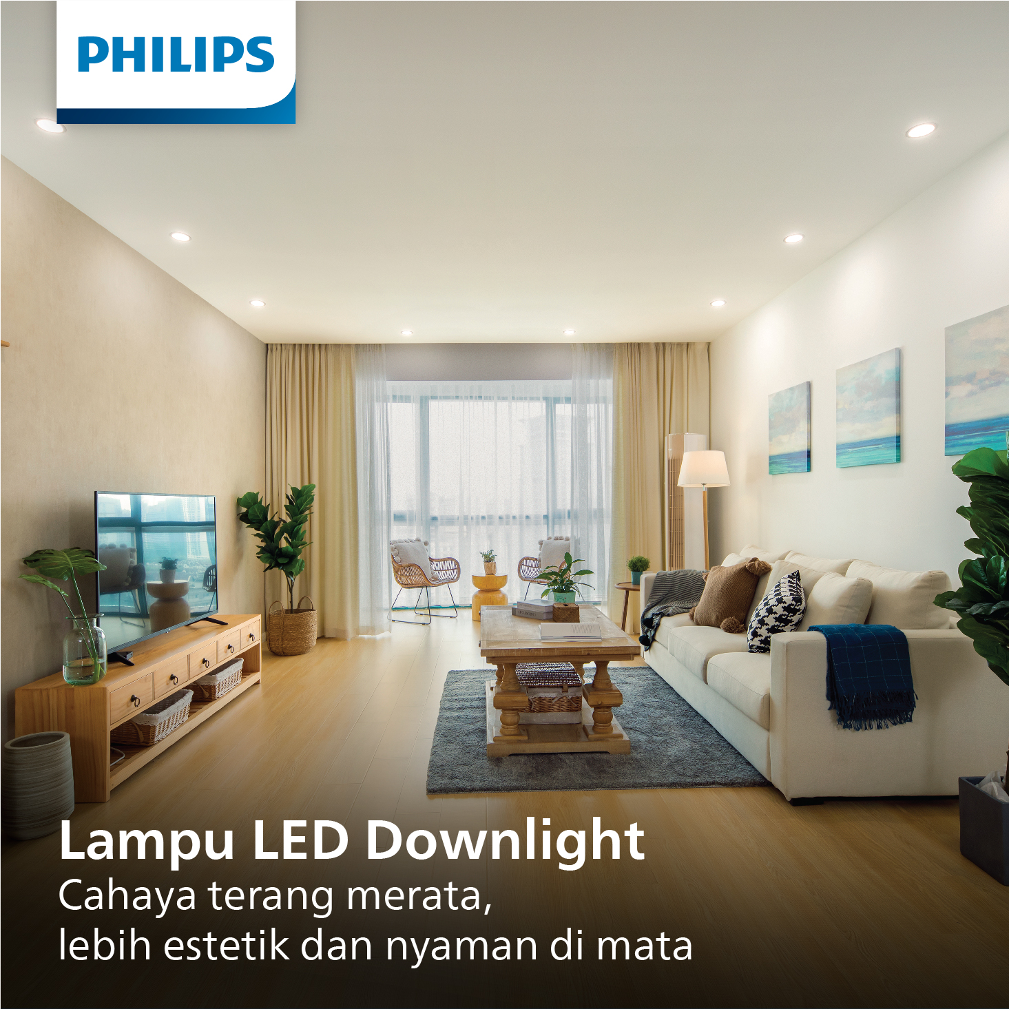 Jual Philips Downlight - 59466 MESON 150 17W 65K WH Recessed LED Putih ...