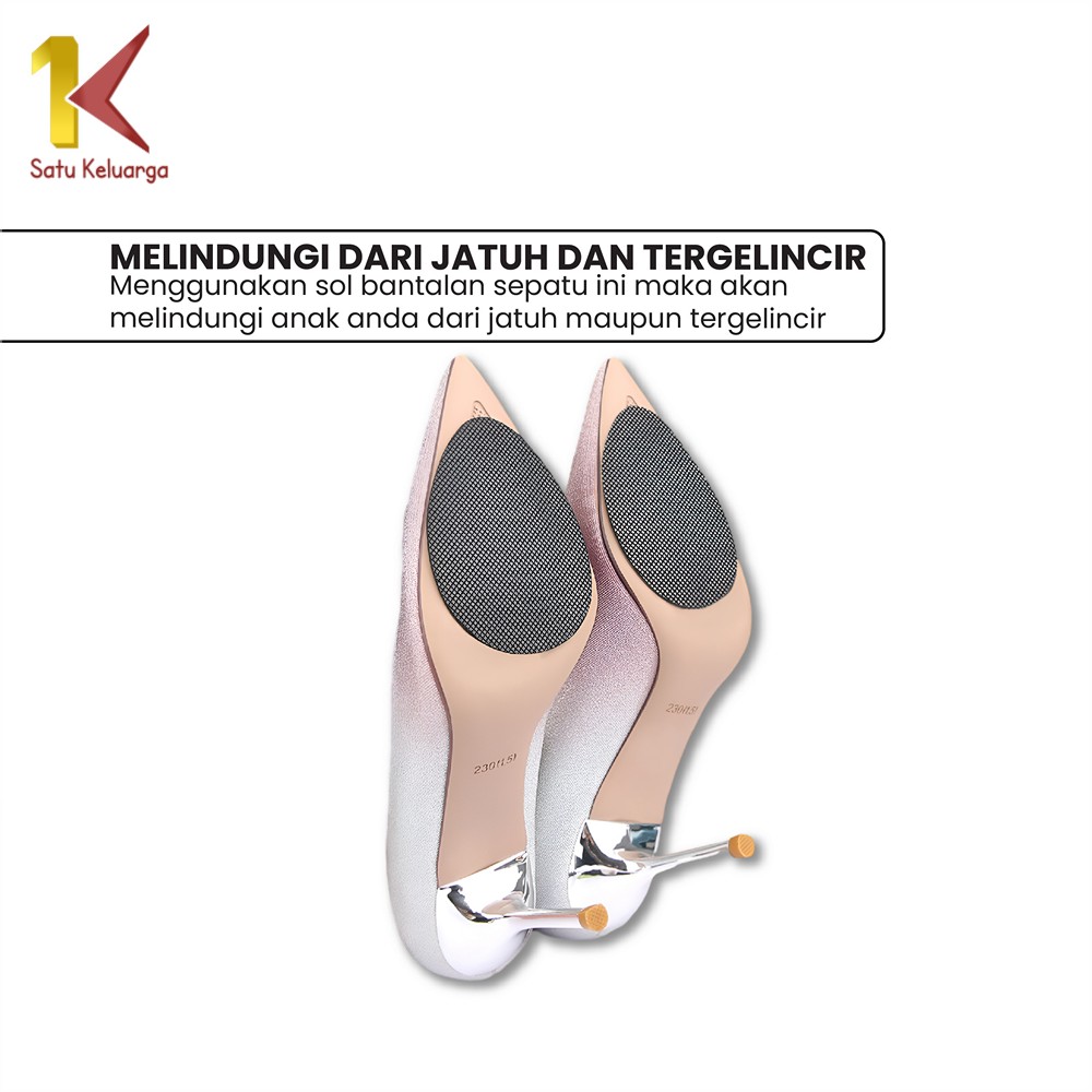 Jual Satu Keluarga Outsole Karet Sepatu Anti Slip Serbaguna C1032 ...