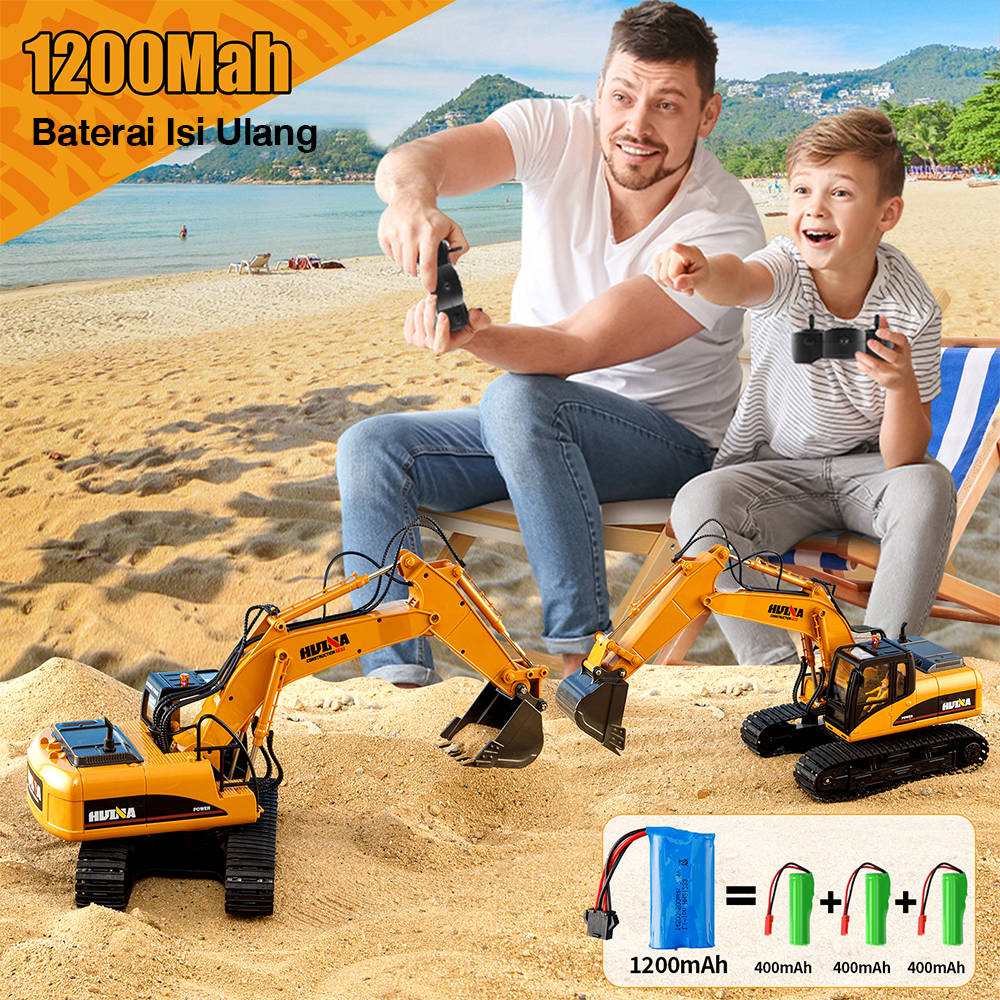 Jual Tatajoy Eskavator Remote Control Besar 15 Channel 3-in-1 ...
