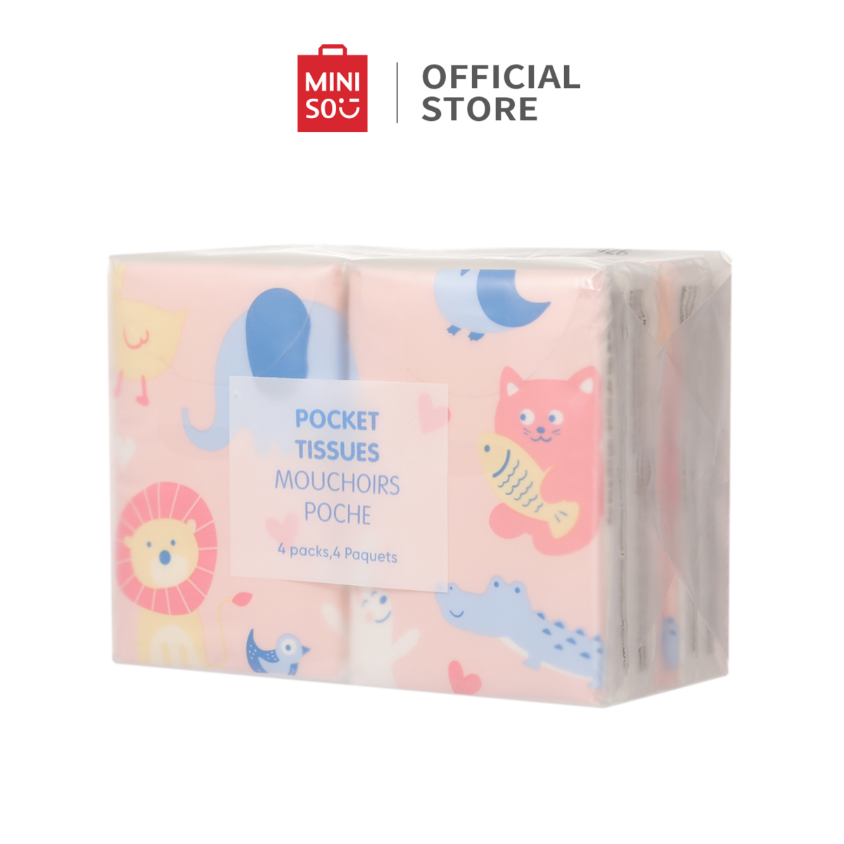 Jual Miniso Paket Tisu Tissues Packs Forest Family 2.0 Skin-Friendly ...