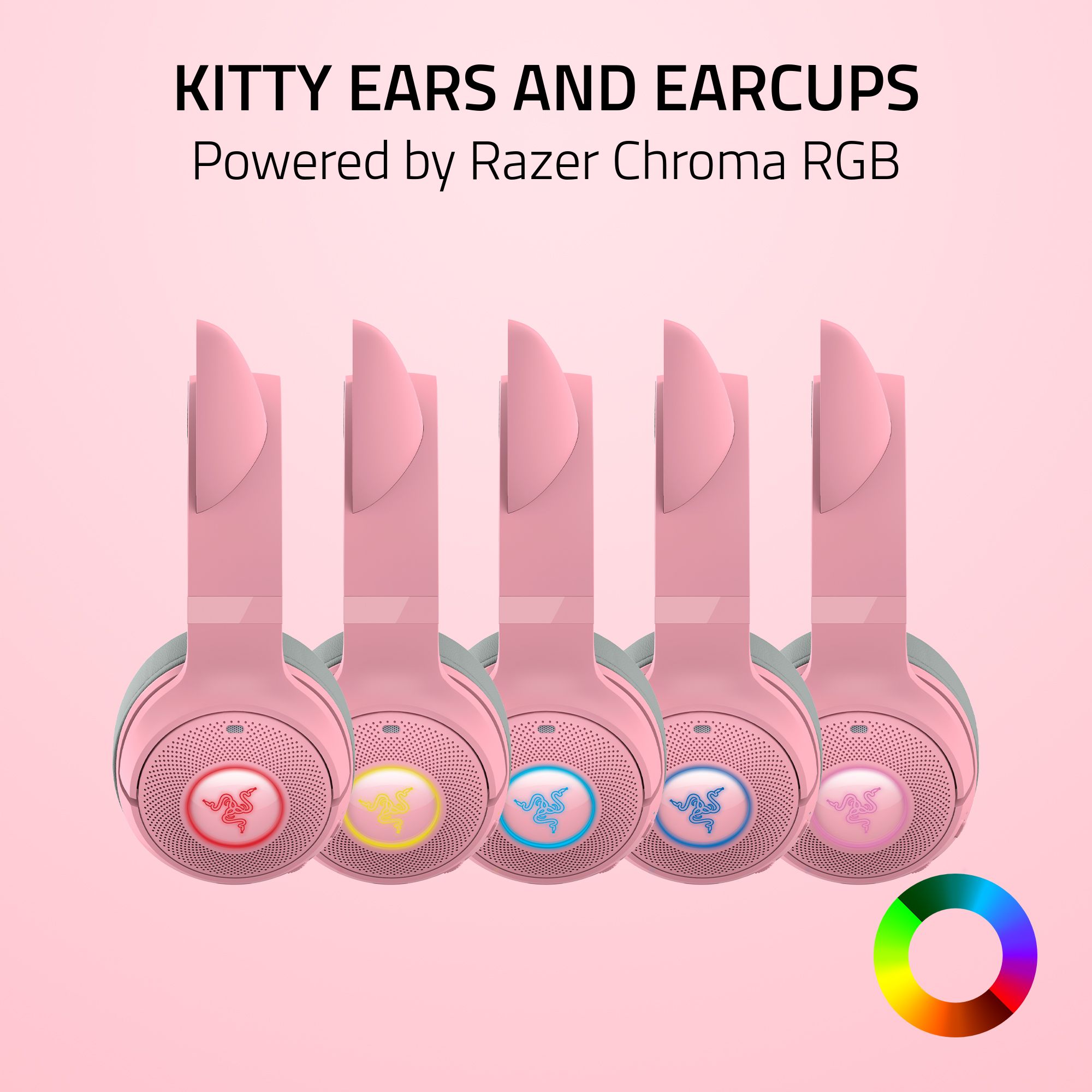 Jual Razer Kraken Kitty V2 - Wireless Bluetooth RGB Gaming Headset ...