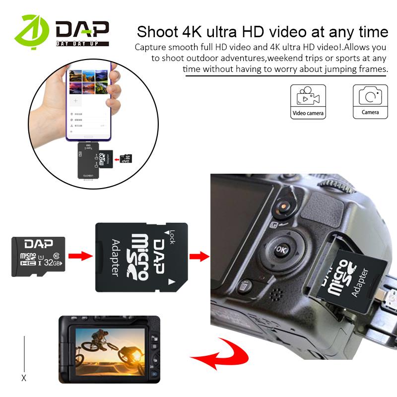 Jual DAP Memory Card SD & TF High Speed Data Tranfer 4GB/8GB/16GB/32GB ...