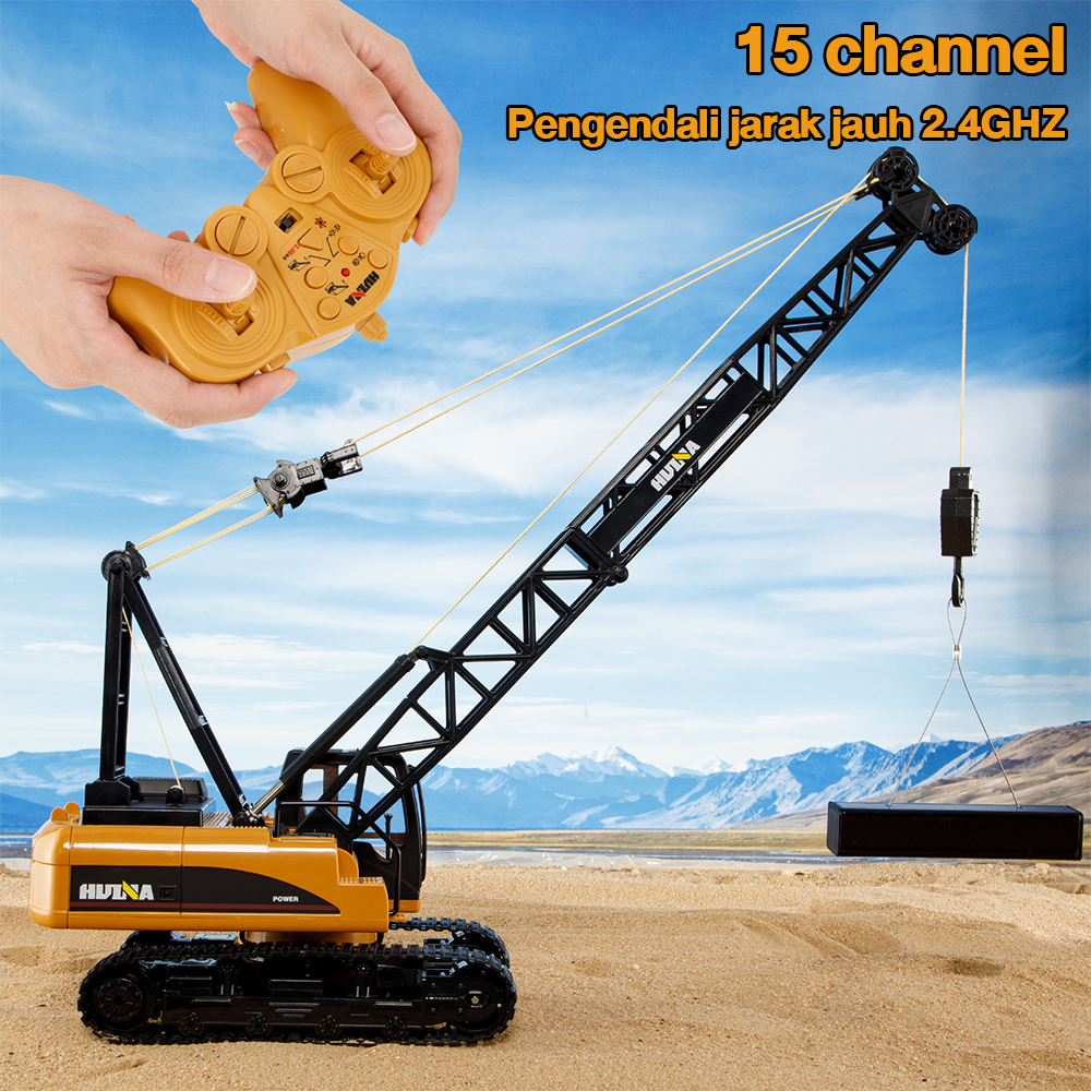Jual Tatajoy Eskavator Remote Control Besar 15 Channel 3-in-1 ...