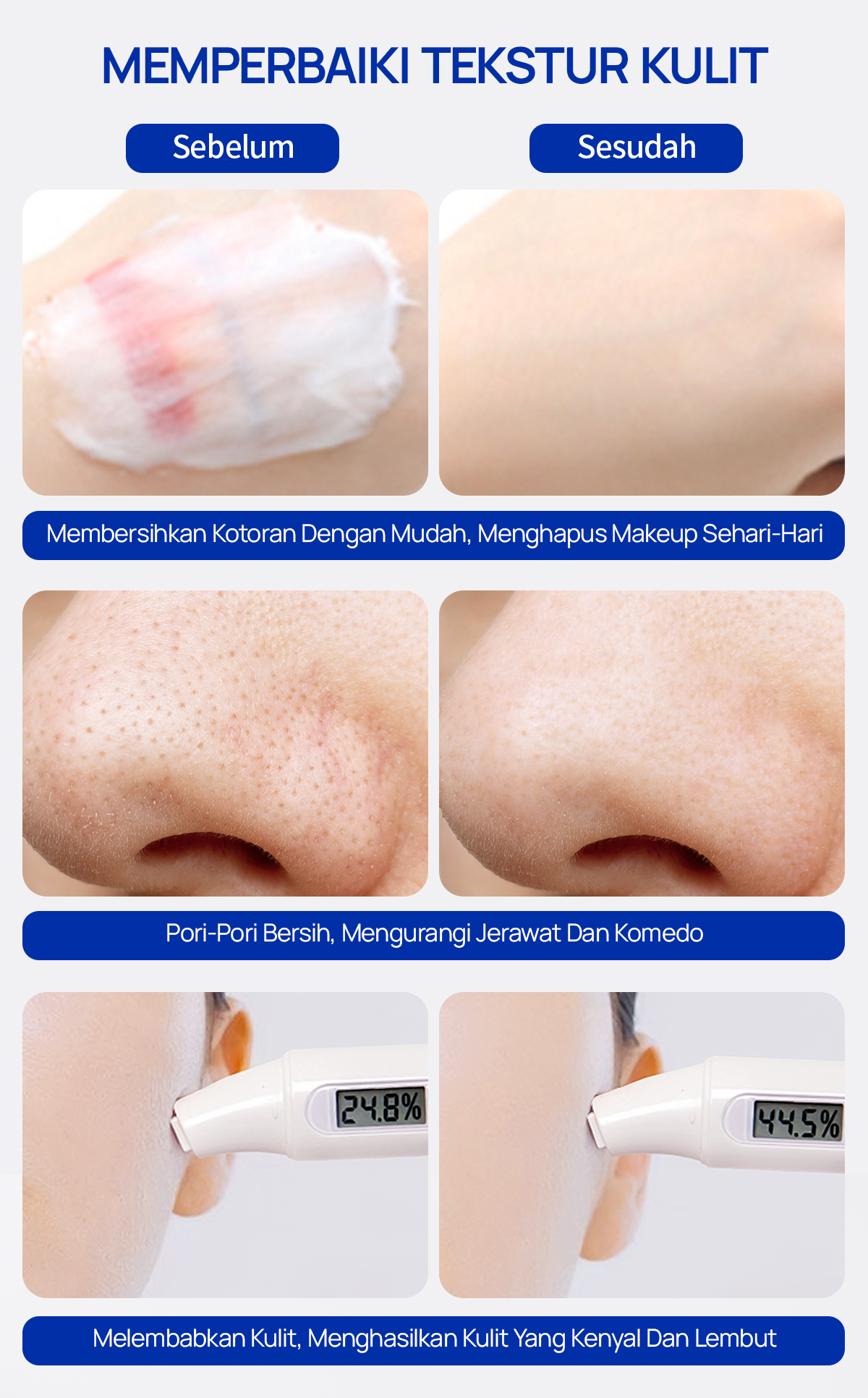 Jual MEDORLAB Low pH Foam Cleanser 3XAHA/3X AMINO ACID/Niacinamide ...