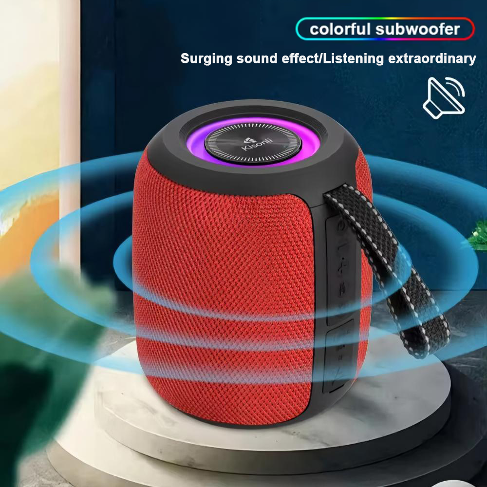 Jual KISONLI Speaker Wireless Q26 Bluetooth Outdoor TWS RGB Light ...