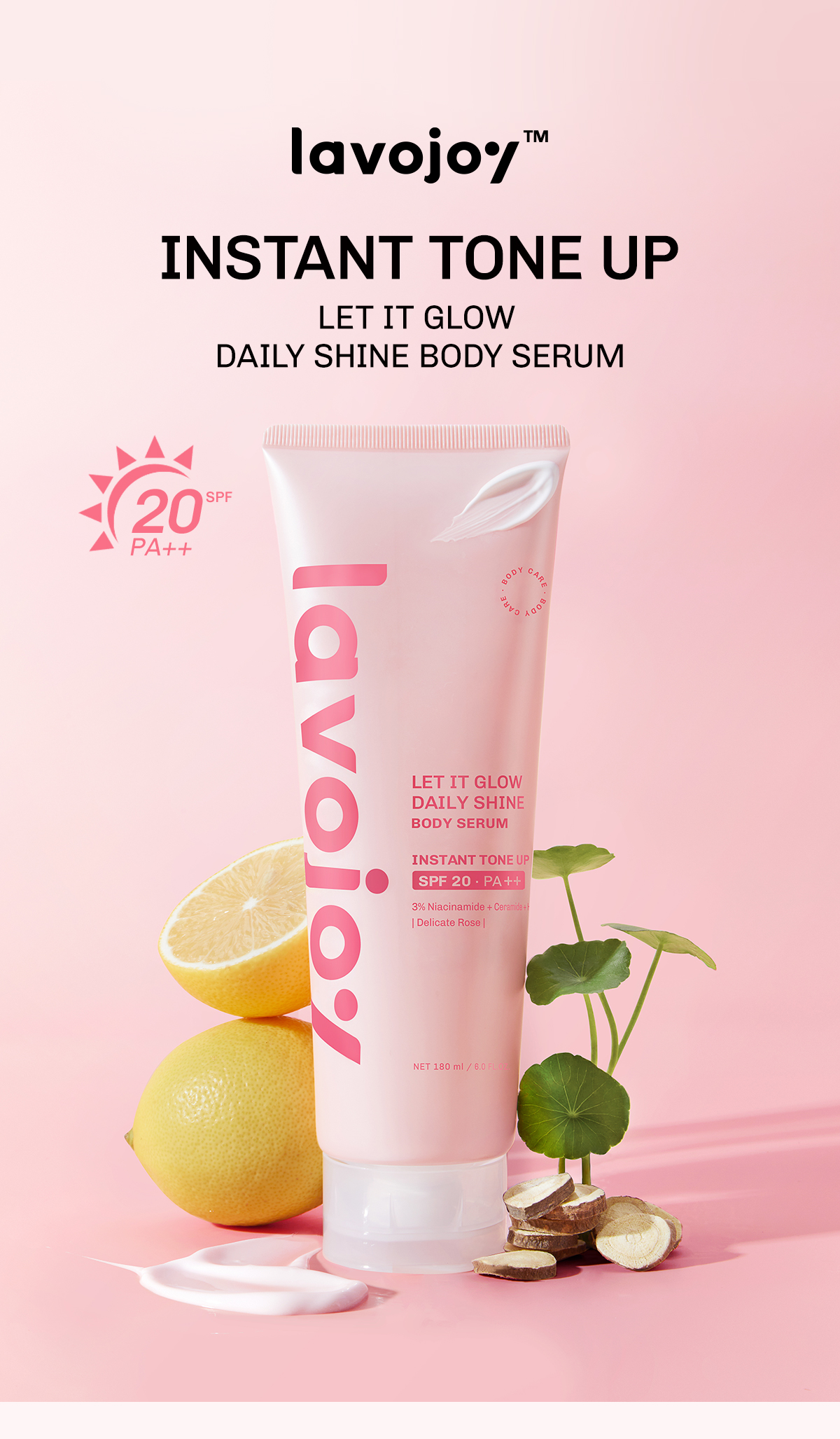 Jual [PAKET HEMAT 2 PCS] LVJ lavojoy Let It Glow Daily Shine Body Serum ...